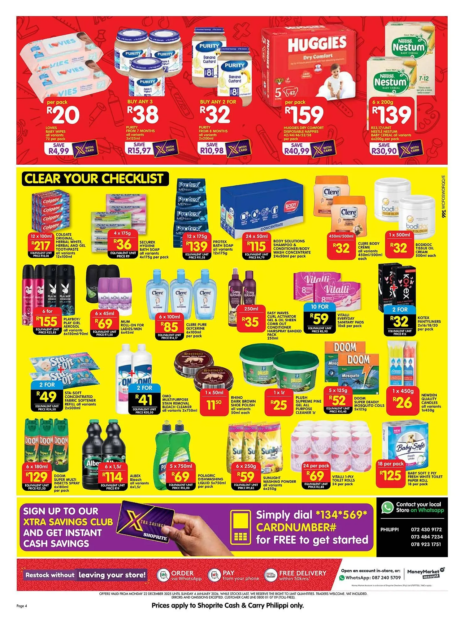 Shoprite catalogue from 22 December to 4 January 2026 - Catalogue Page 4