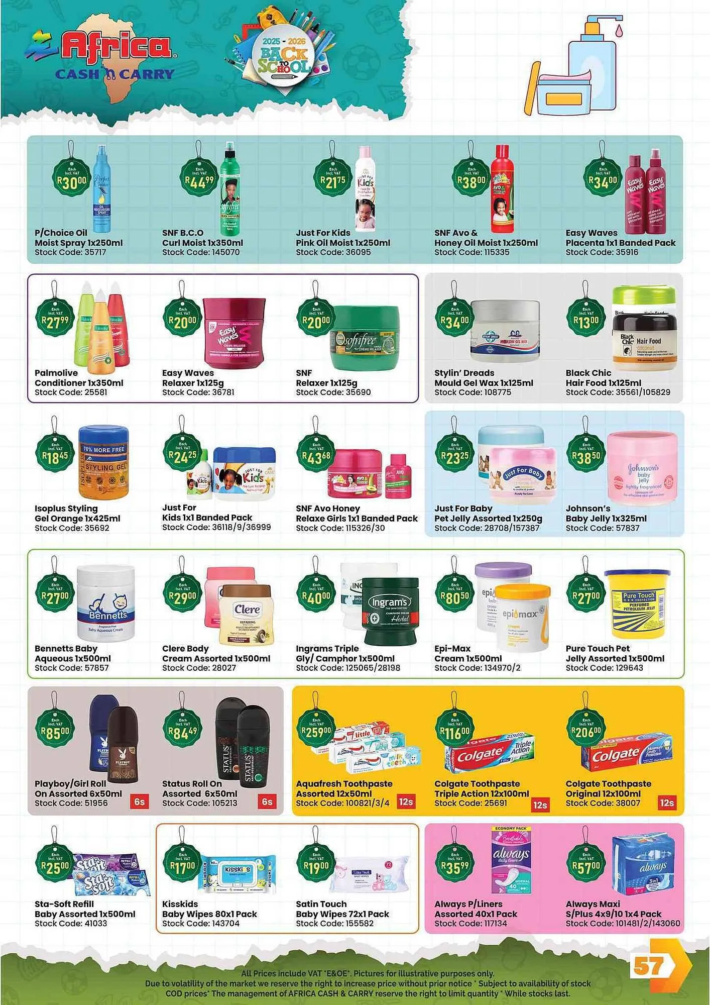 Africa Cash and Carry catalogue from 5 November to 31 January 2026 - Catalogue Page 52