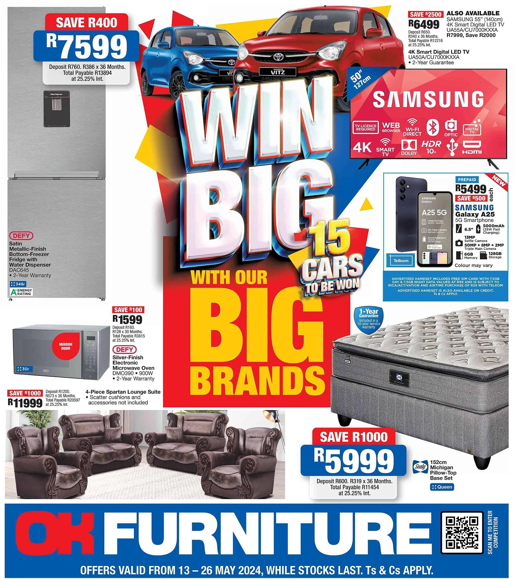 OK Furniture catalogue from 13 May to 26 May 2024 - Catalogue Page 1
