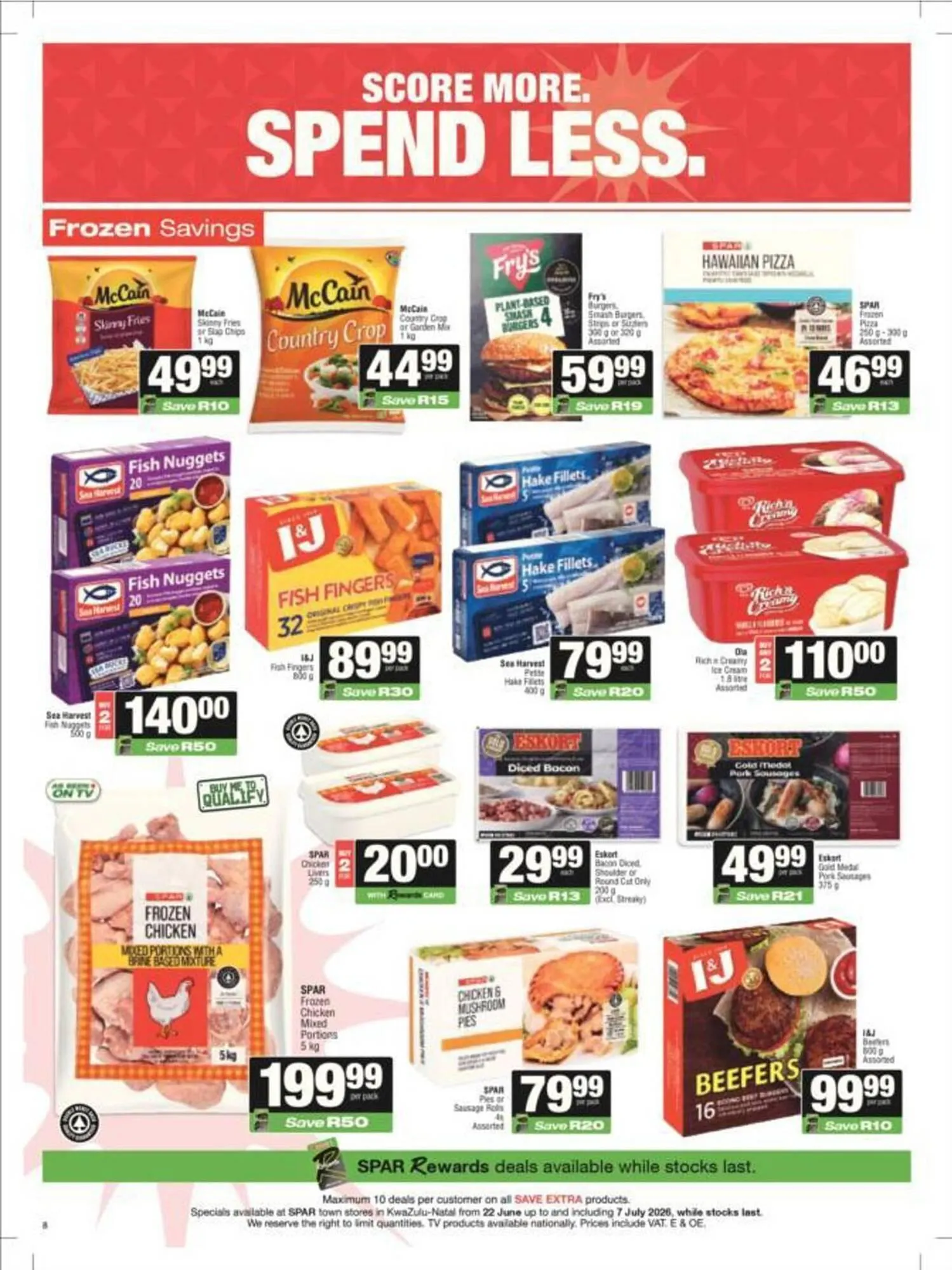 Spar catalogue from 22 June to 7 July 2026 - Catalogue Page 8
