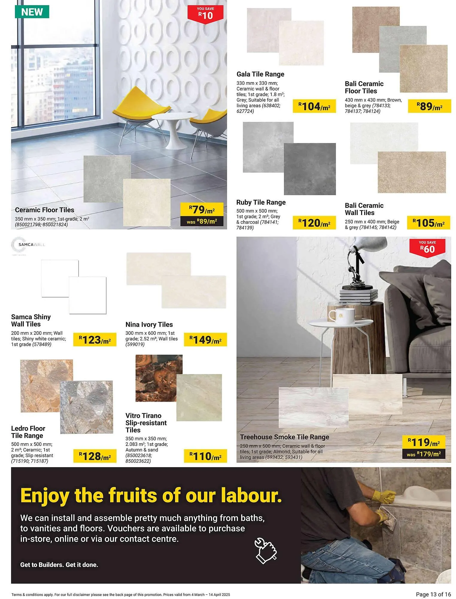 Builders Warehouse catalogue from 4 March to 14 April 2025 - Catalogue Page 11
