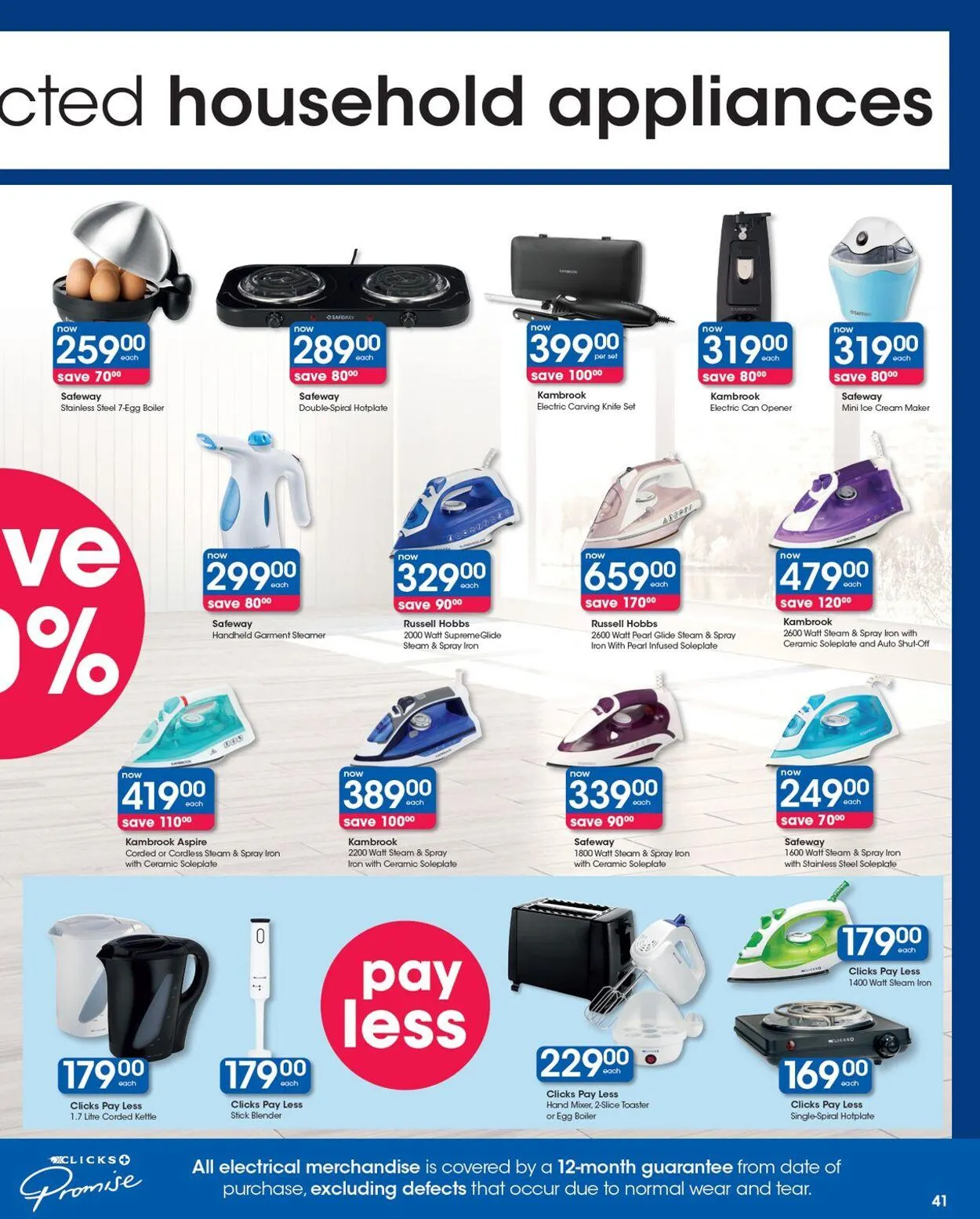 Clicks Current catalogue from 22 January to 5 February 2025 - Catalogue Page 41