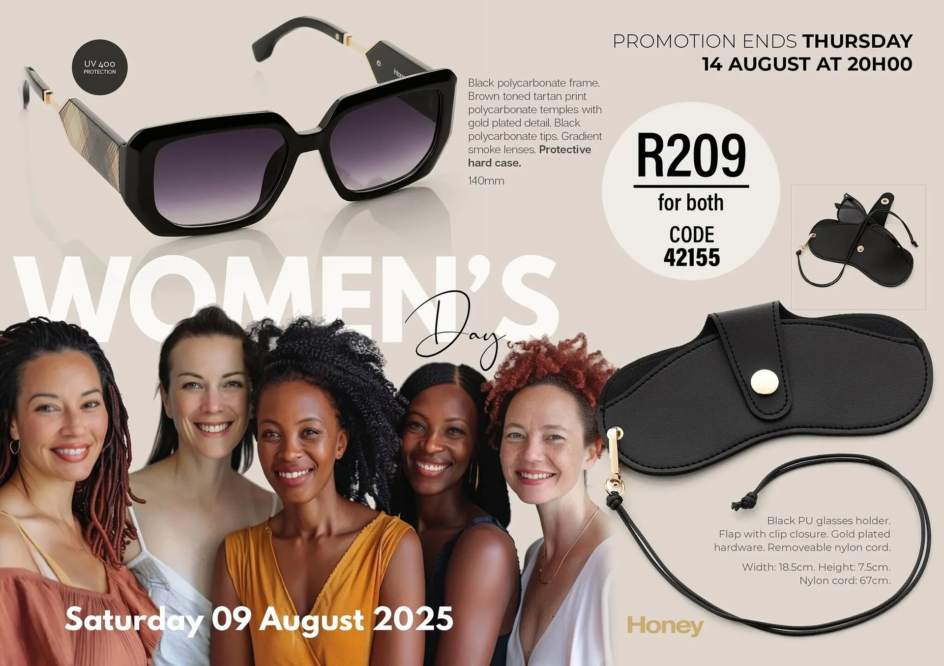 Honey Fashion Accessories catalogue from 8 August to 14 August 2025 - Catalogue Page 1
