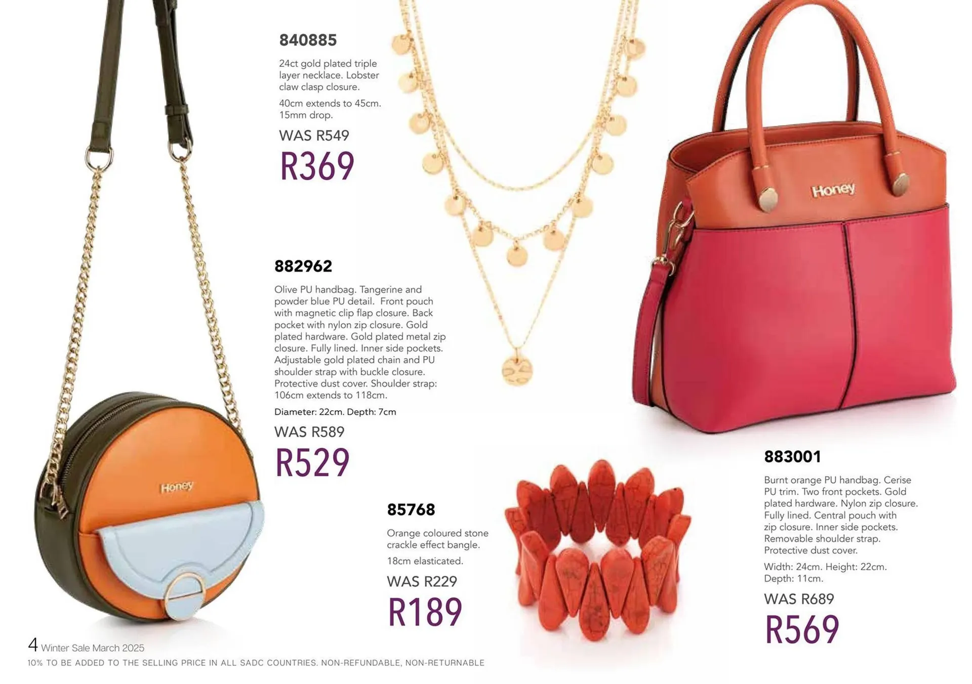 Honey Fashion Accessories catalogue from 21 March to 3 April 2025 - Catalogue Page 6