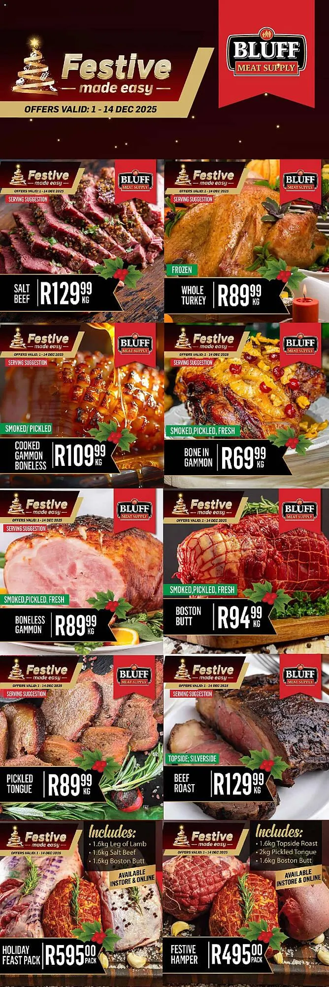 Bluff Meat Supply catalogue - 1