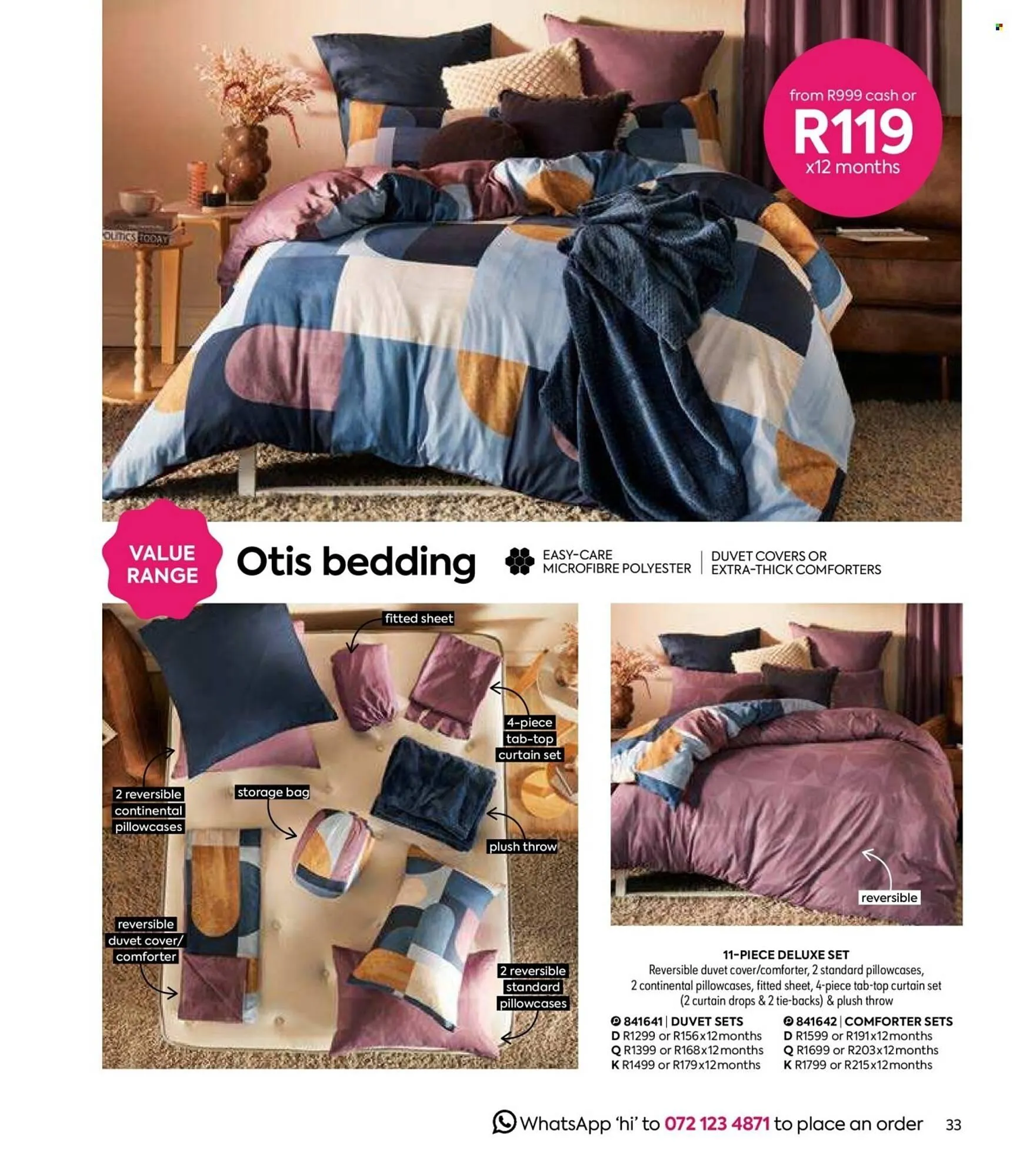 HomeChoice catalogue from 9 October to 17 October 2025 - Catalogue Page 33