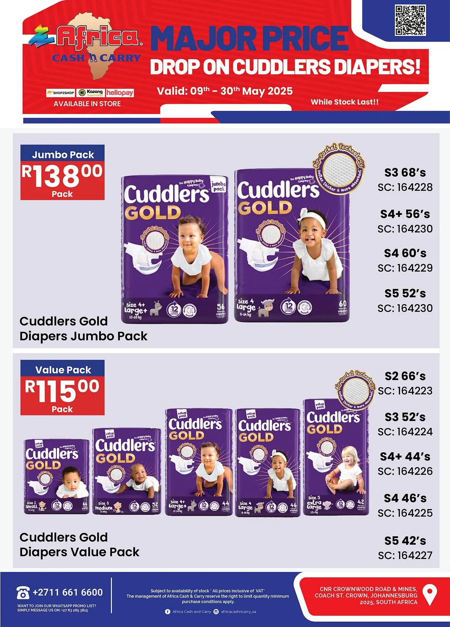 Africa Cash and Carry catalogue from 9 May to 30 May 2025 - Catalogue Page 1