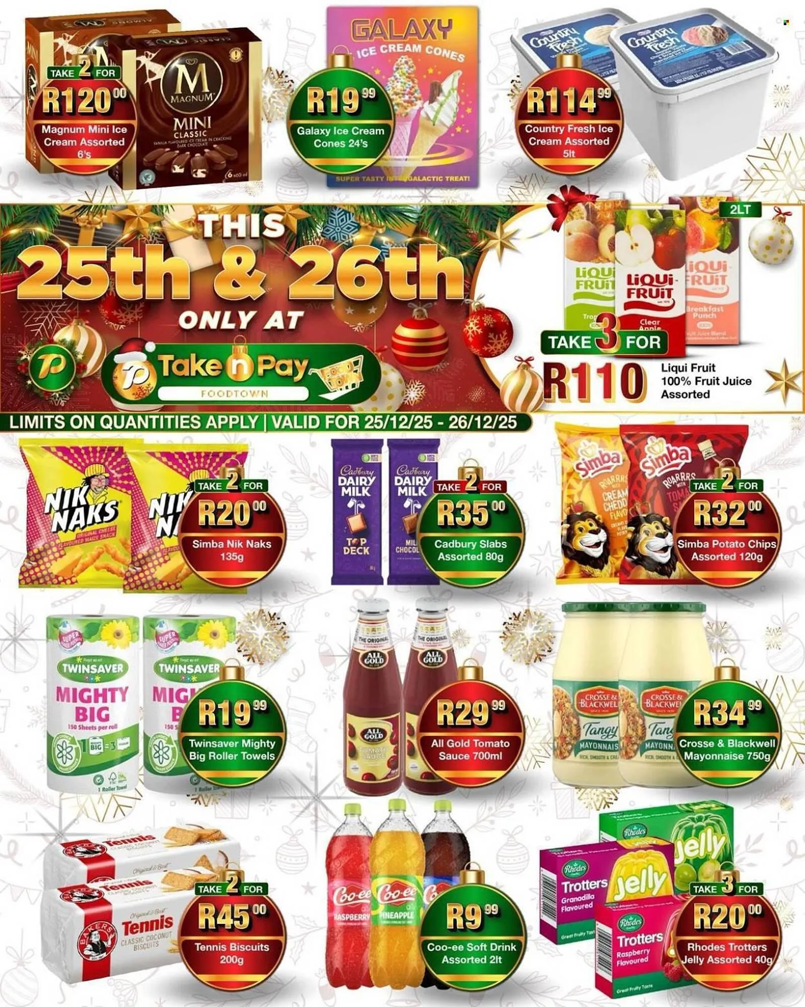 Take 'n Pay catalogue from 25 December to 26 December 2025 - Catalogue Page 1