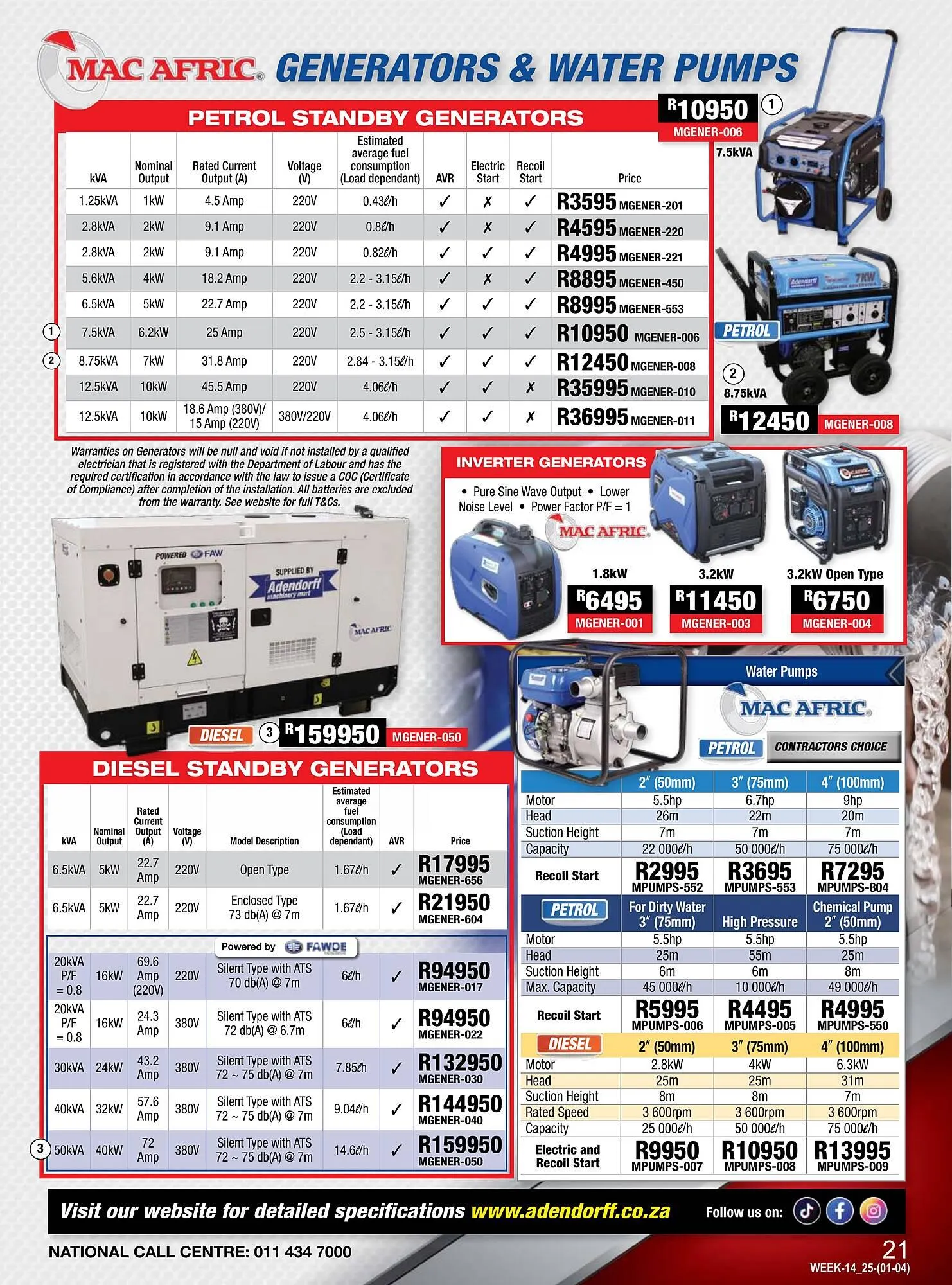 Adendorff Machinery Mart catalogue from 1 April to 30 April 2025 - Catalogue Page 23