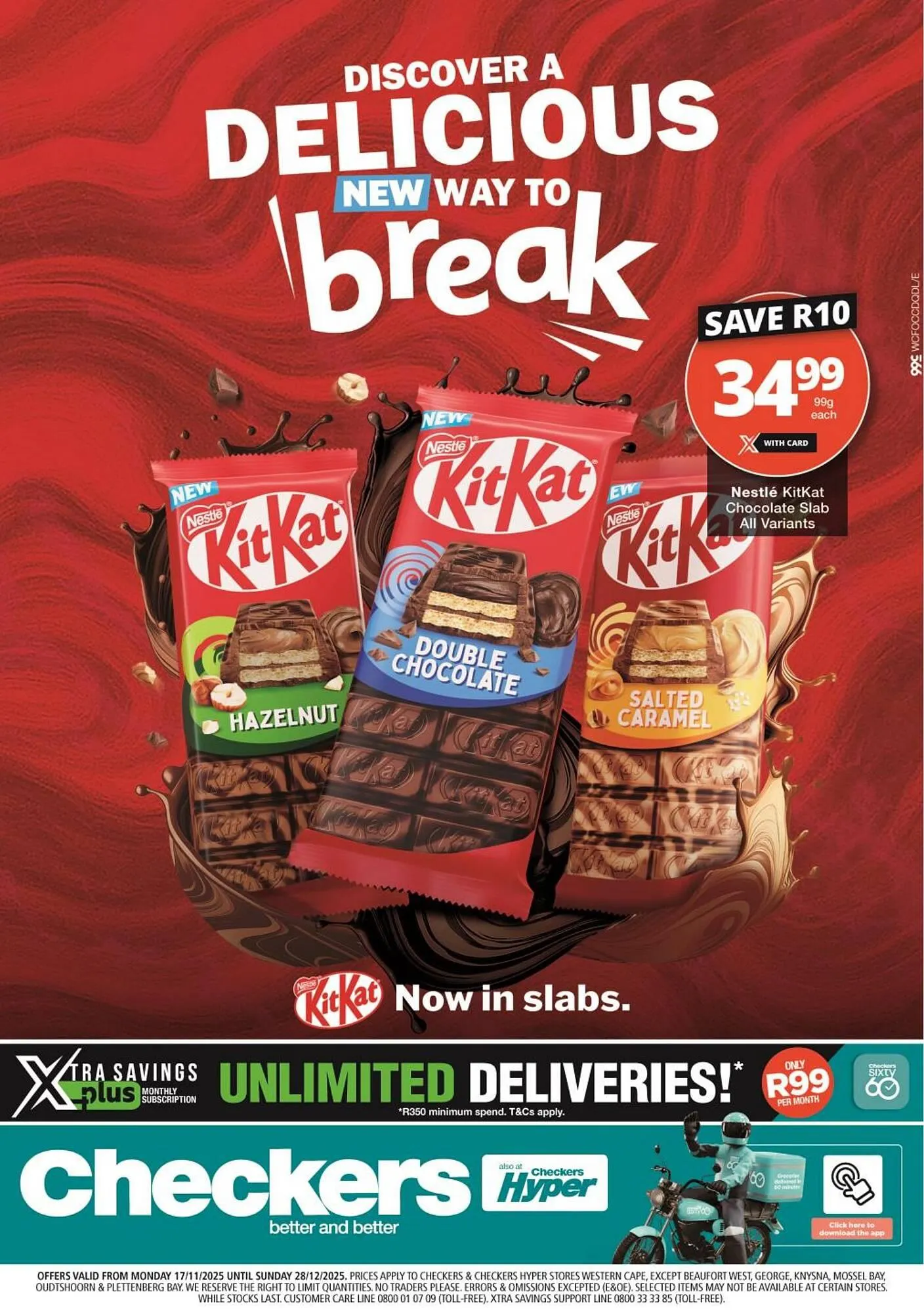 Checkers catalogue from 17 November to 27 December 2025 - Catalogue Page 1