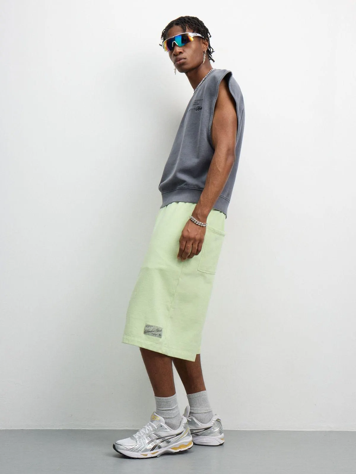 Redbat Athletics Men's Seafoam Green Jorts