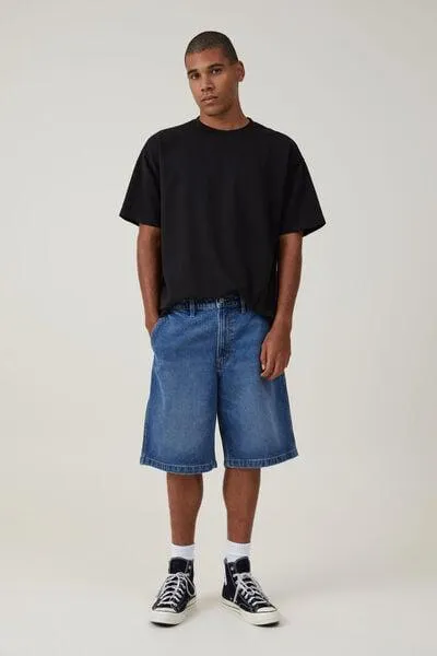 Baggy Denim Short