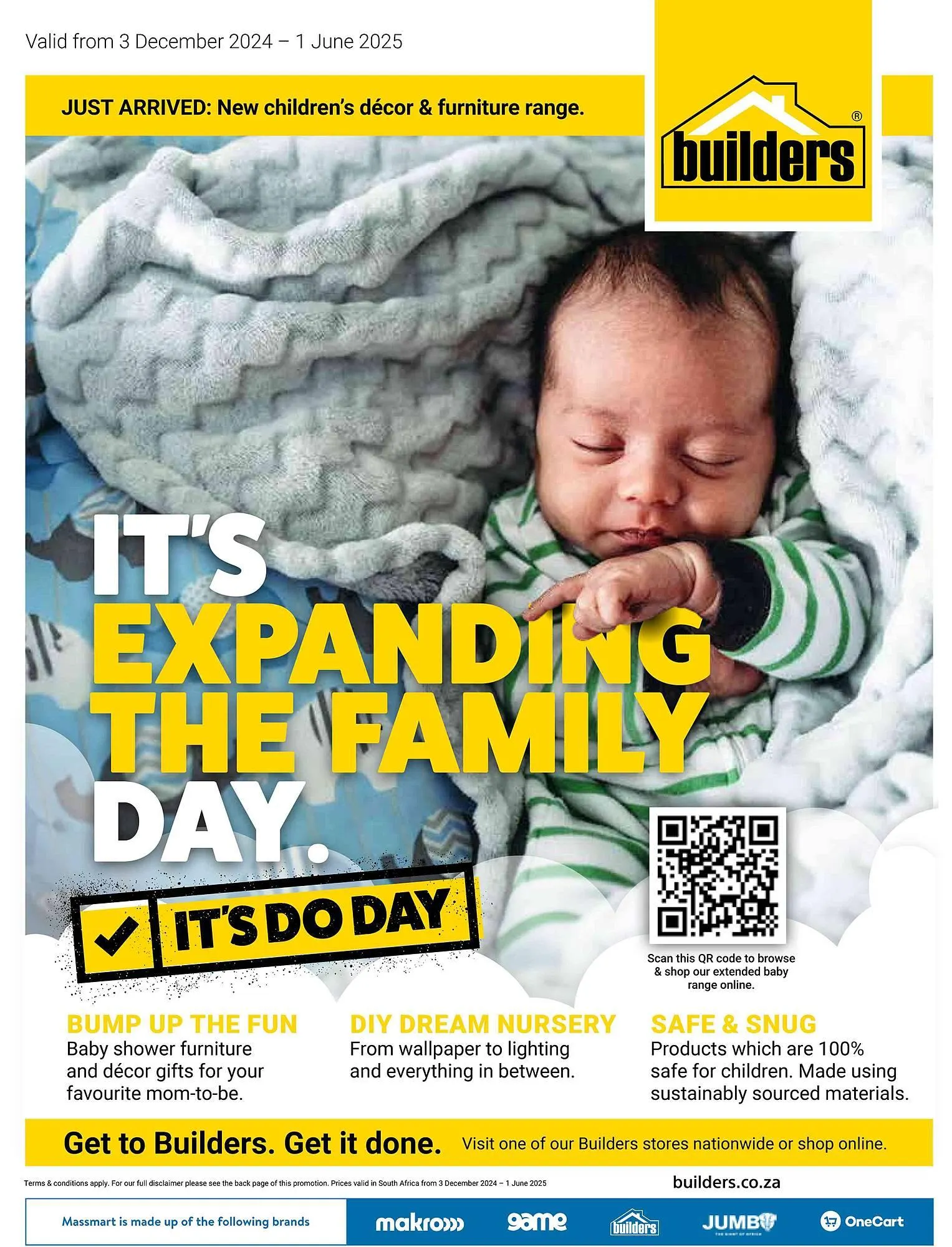 Builders Warehouse catalogue from 3 December to 1 June 2025 - Catalogue Page 1