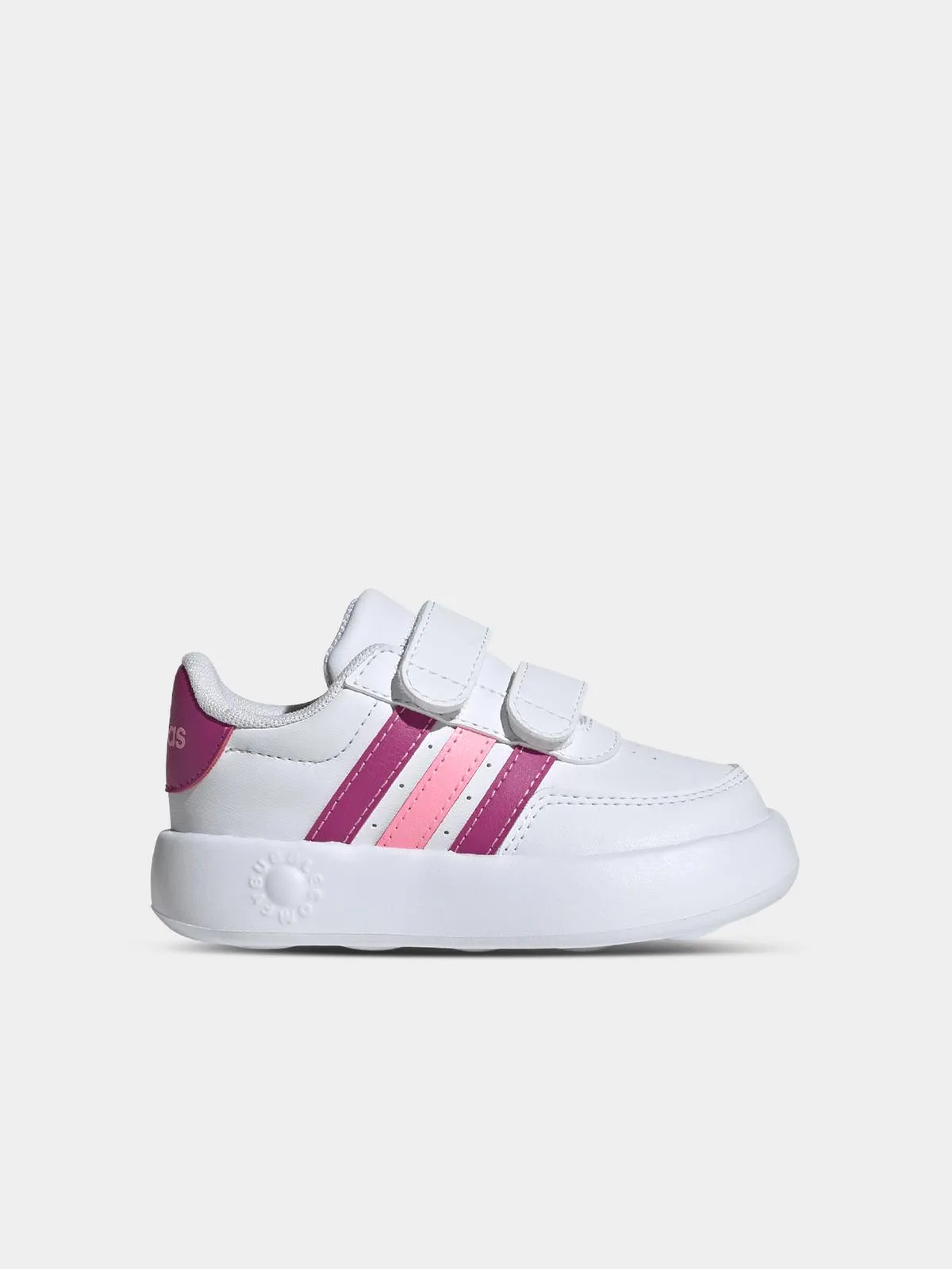 Toddlers adidas Breaknet 2.0 White/Pink Sneaker