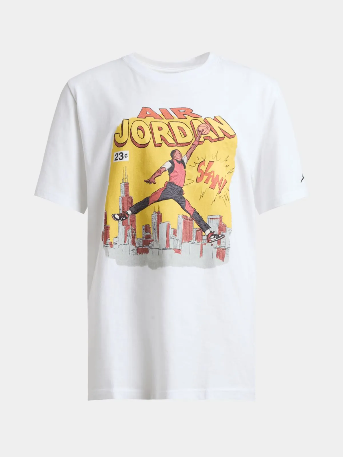 Jordan Boys White Comic Slm T-Shirt