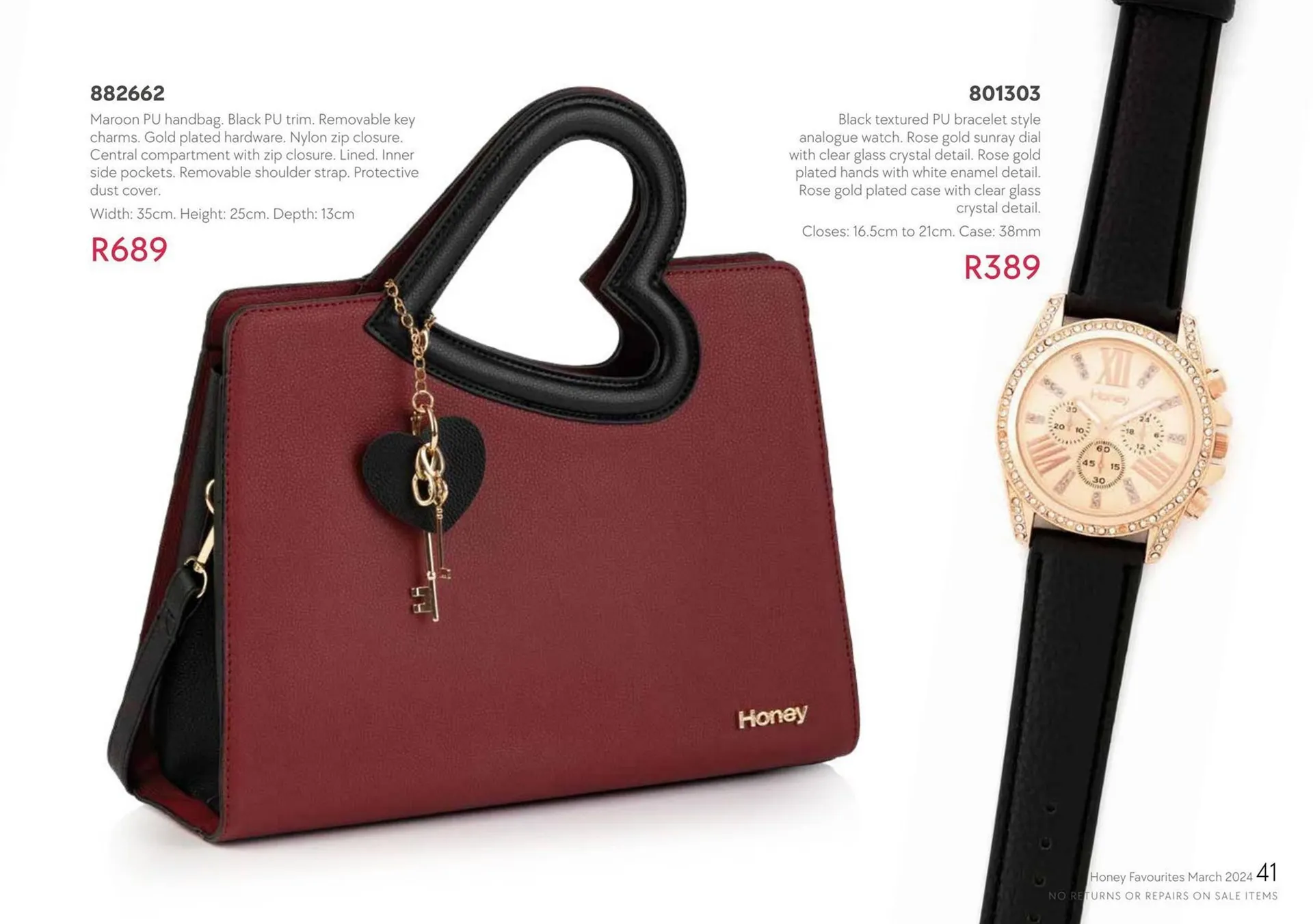 Honey Fashion Accessories catalogue from 29 March to 30 April 2024 - Catalogue Page 37