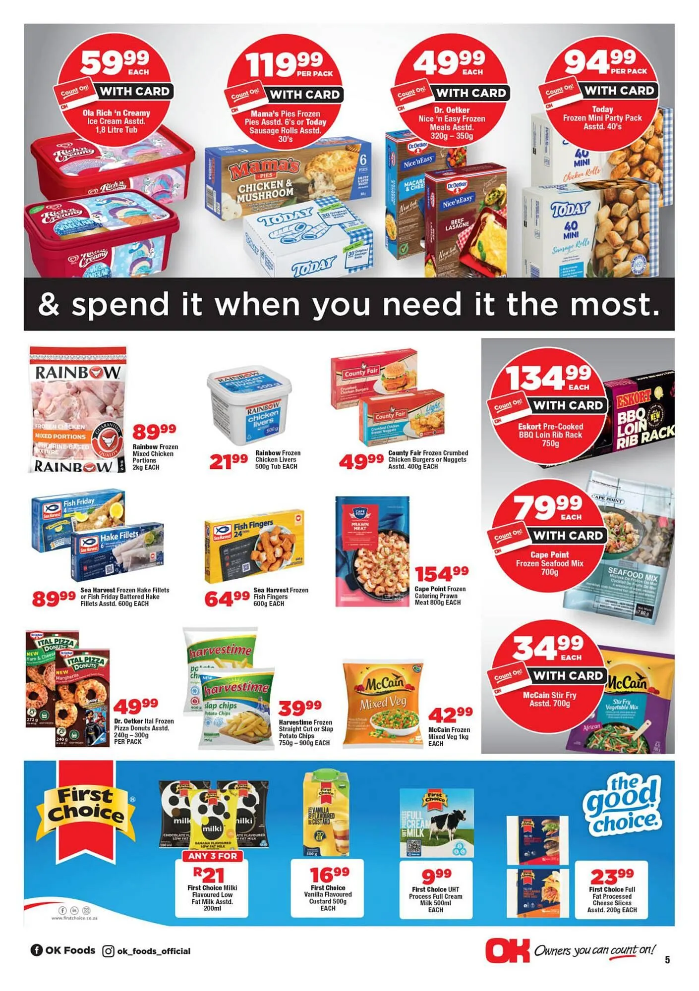 OK Foods catalogue from 25 November to 7 December 2025 - Catalogue Page 5