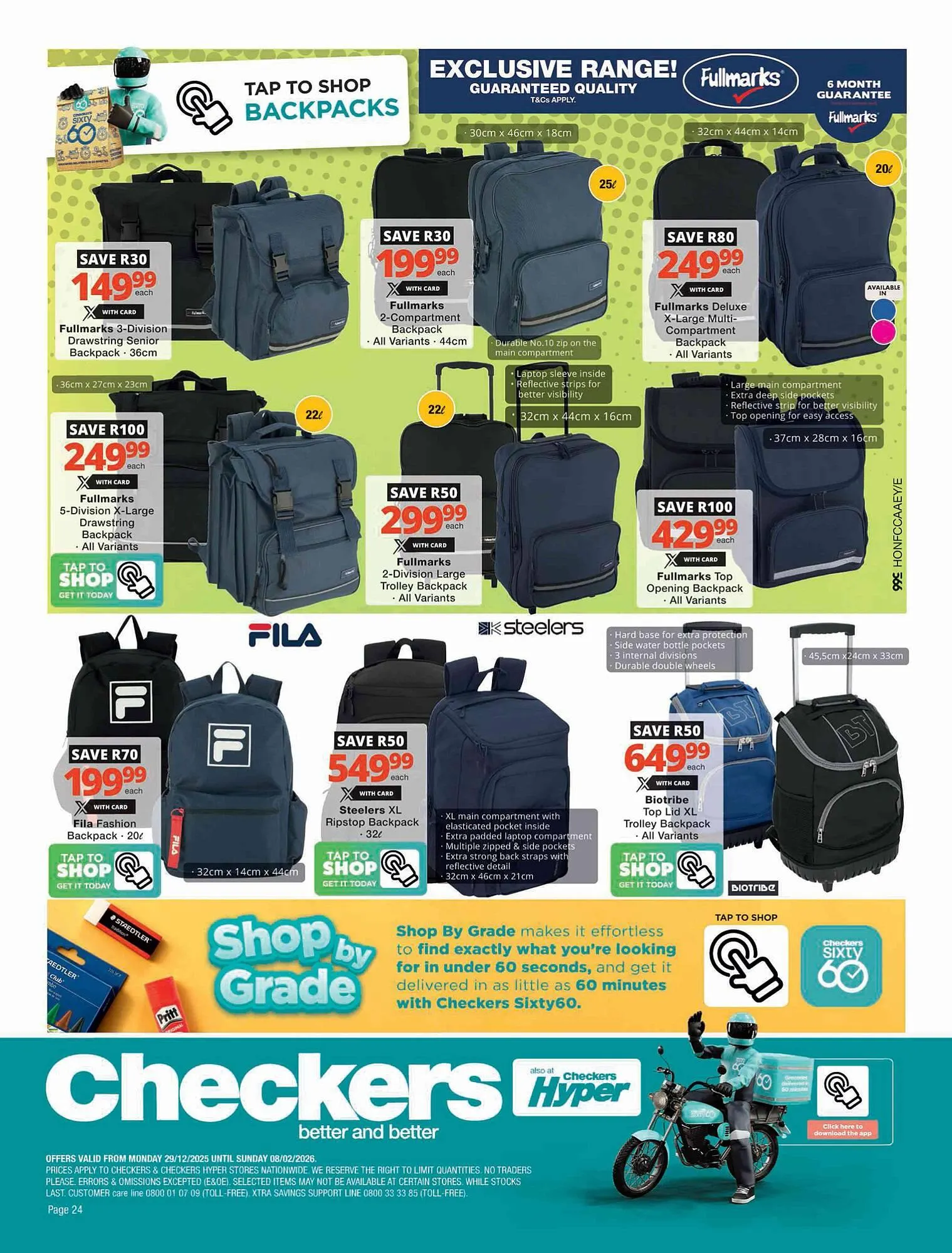 Checkers catalogue from 29 December to 8 February 2026 - Catalogue Page 18