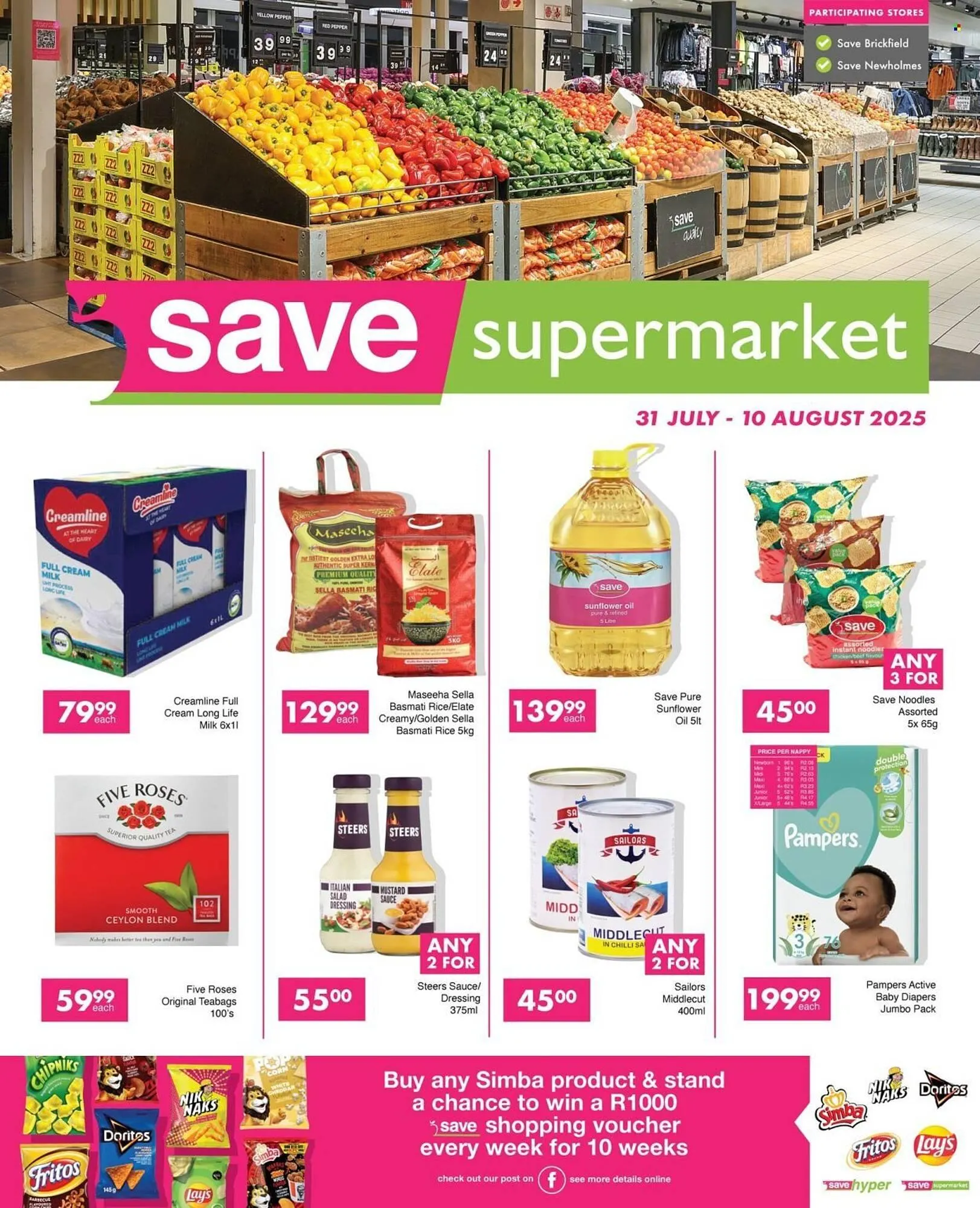 Save catalogue from 31 July to 10 August 2025 - Catalogue Page 1