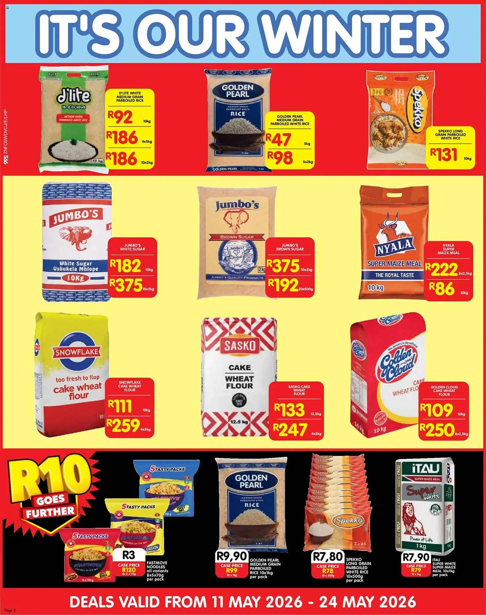 Shoprite catalogue from 11 May to 24 May 2026 - Catalogue Page 2