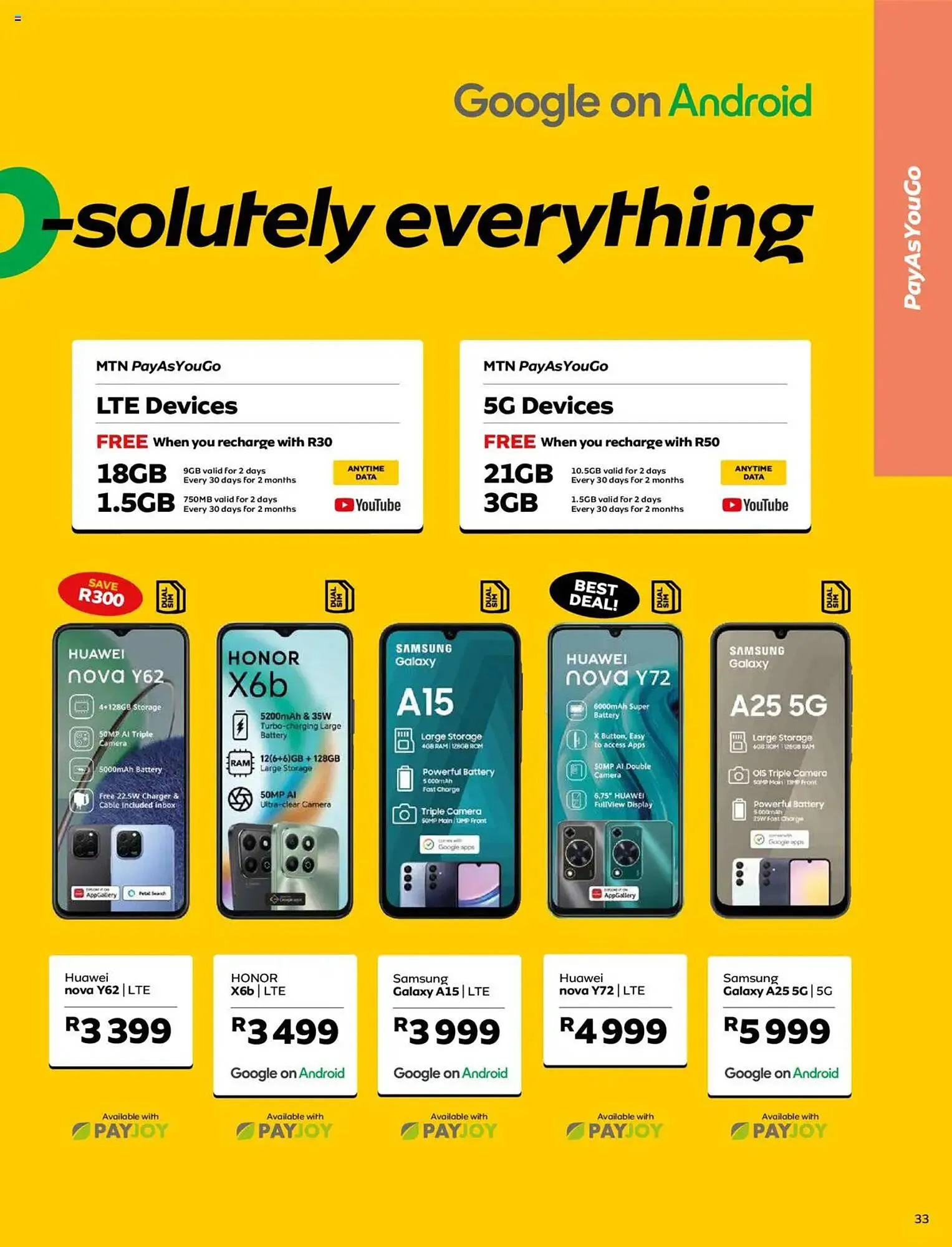 MTN catalogue from 1 February to 6 March 2025 - Catalogue Page 33