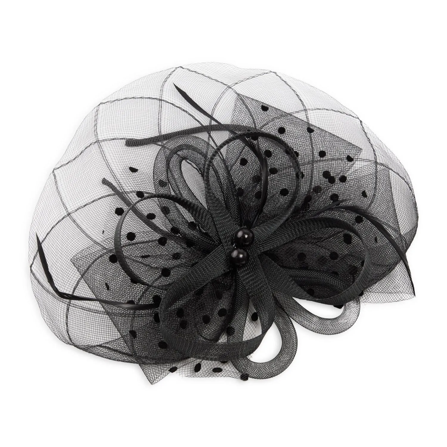 Black Fascinator