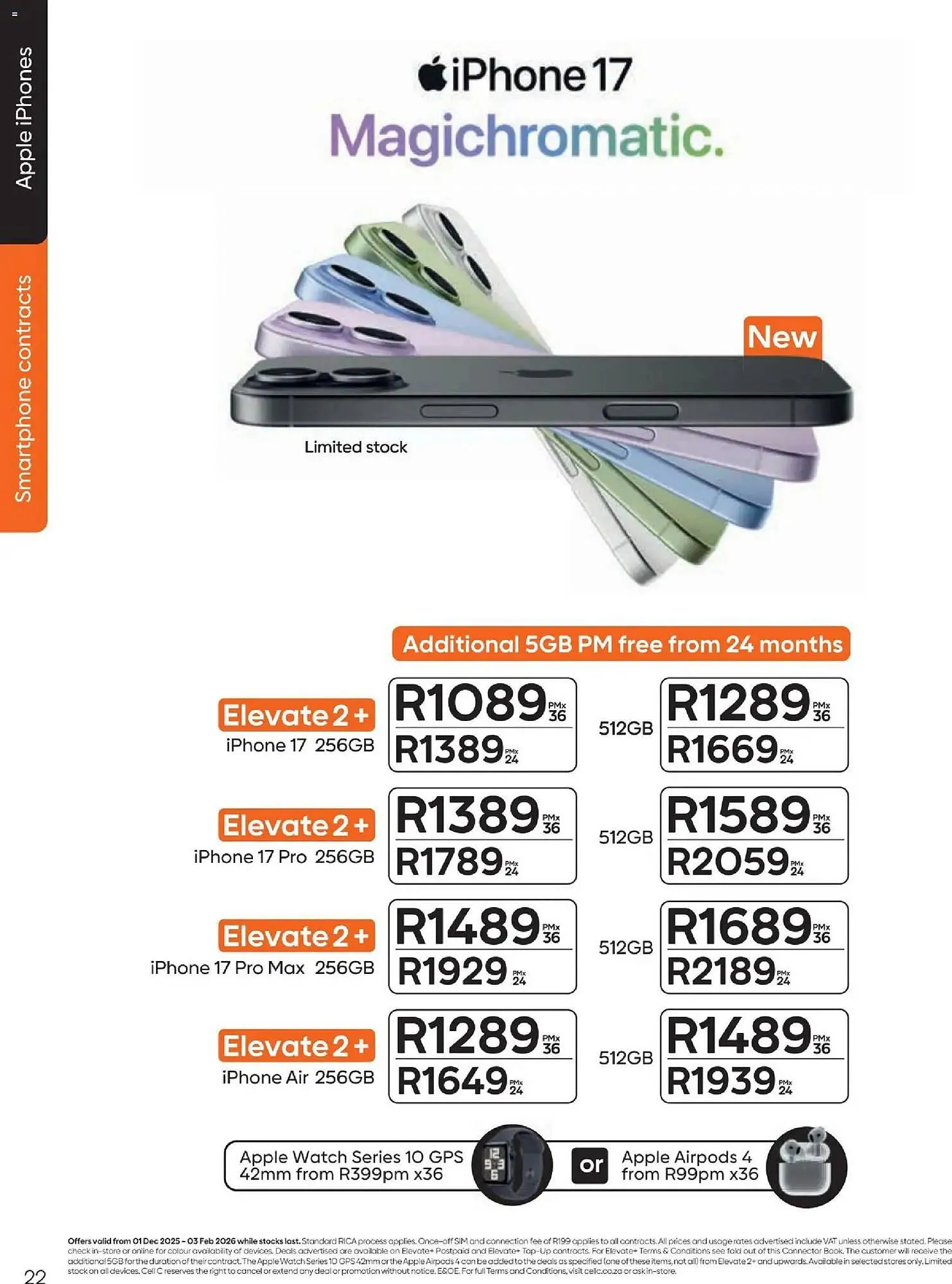 Cell C catalogue from 1 December to 3 February 2026 - Catalogue Page 24