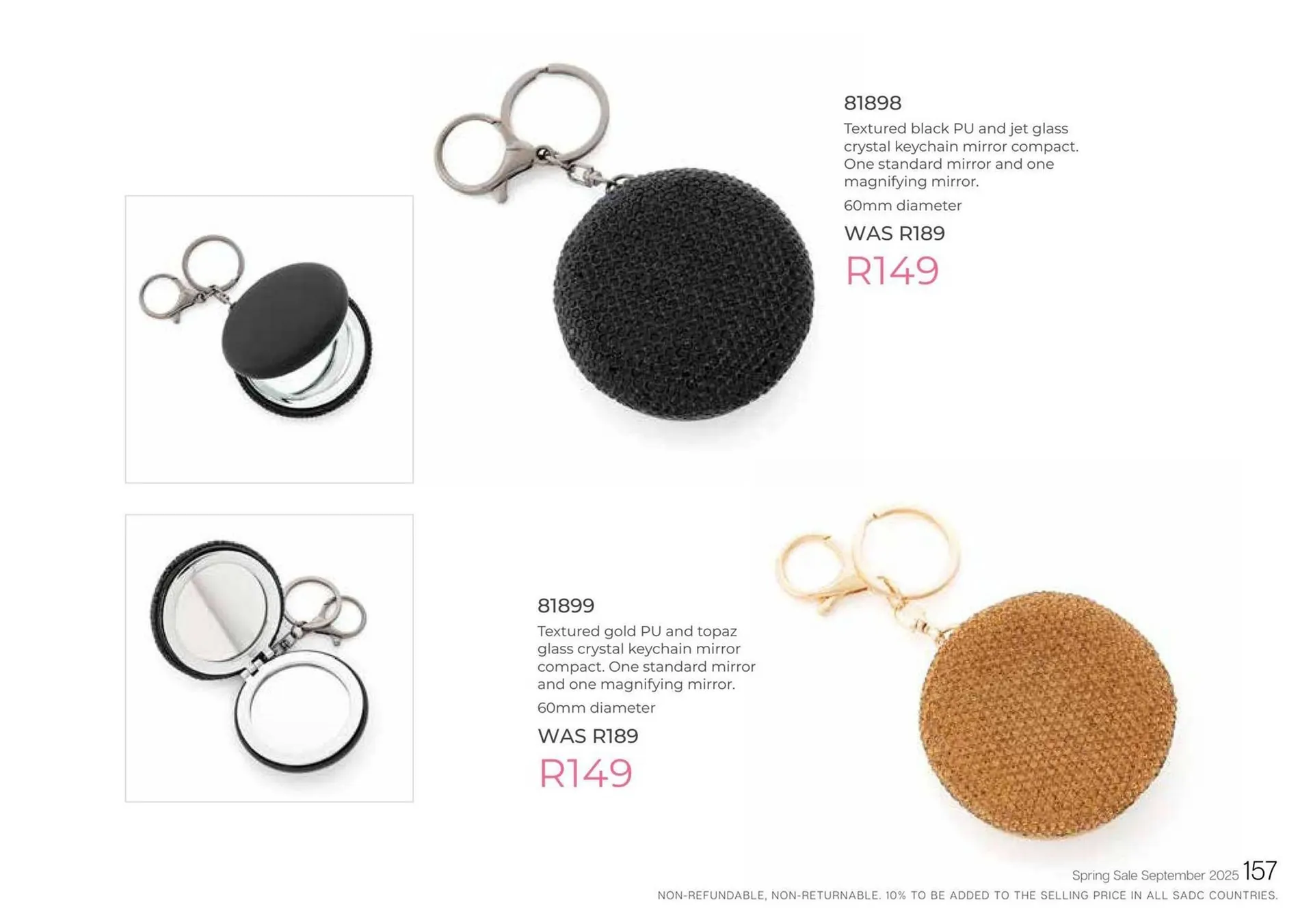 Honey Fashion Accessories catalogue from 3 September to 30 September 2025 - Catalogue Page 159