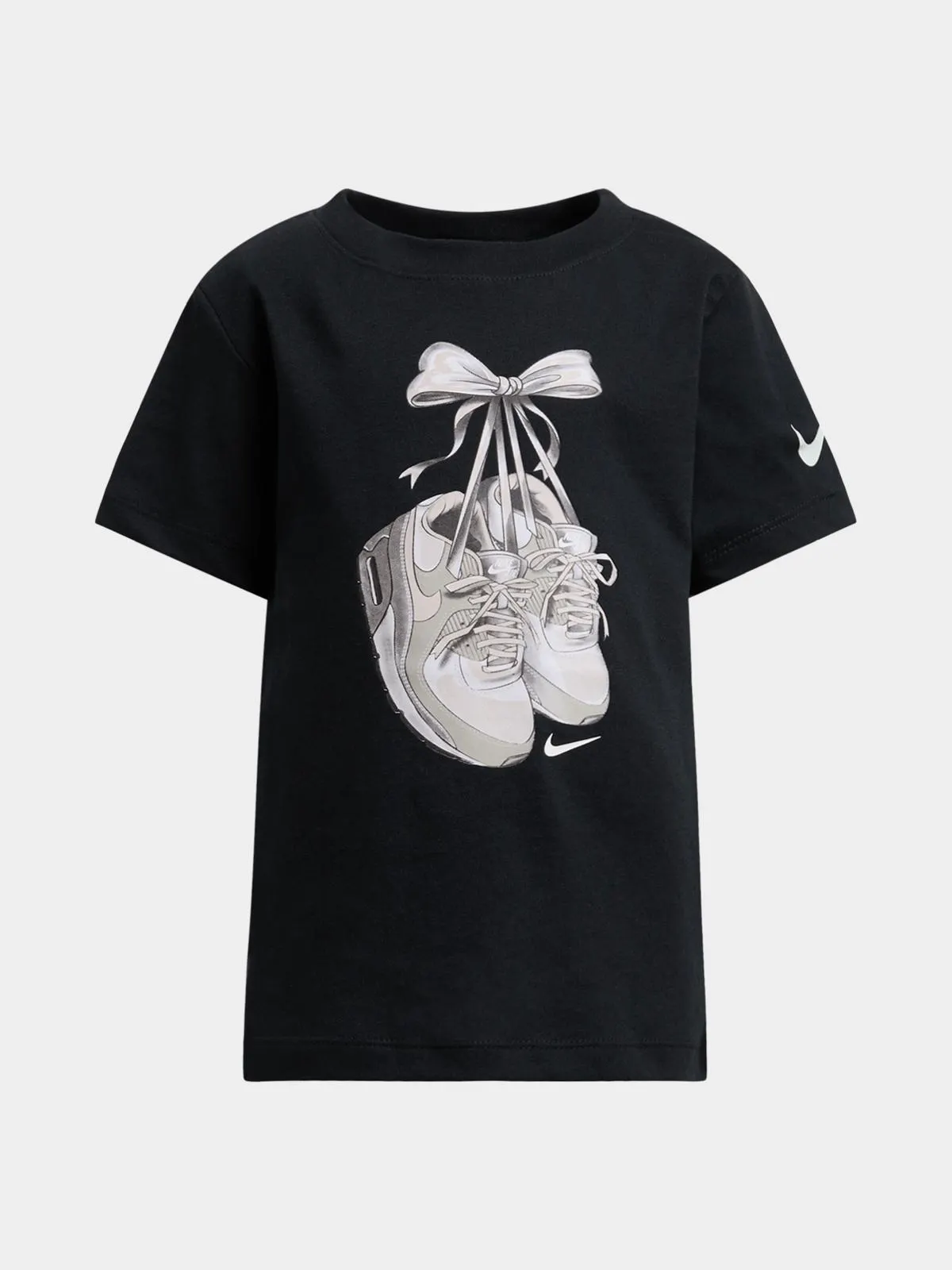 Nike Girls Bowmax Black T-Shirt