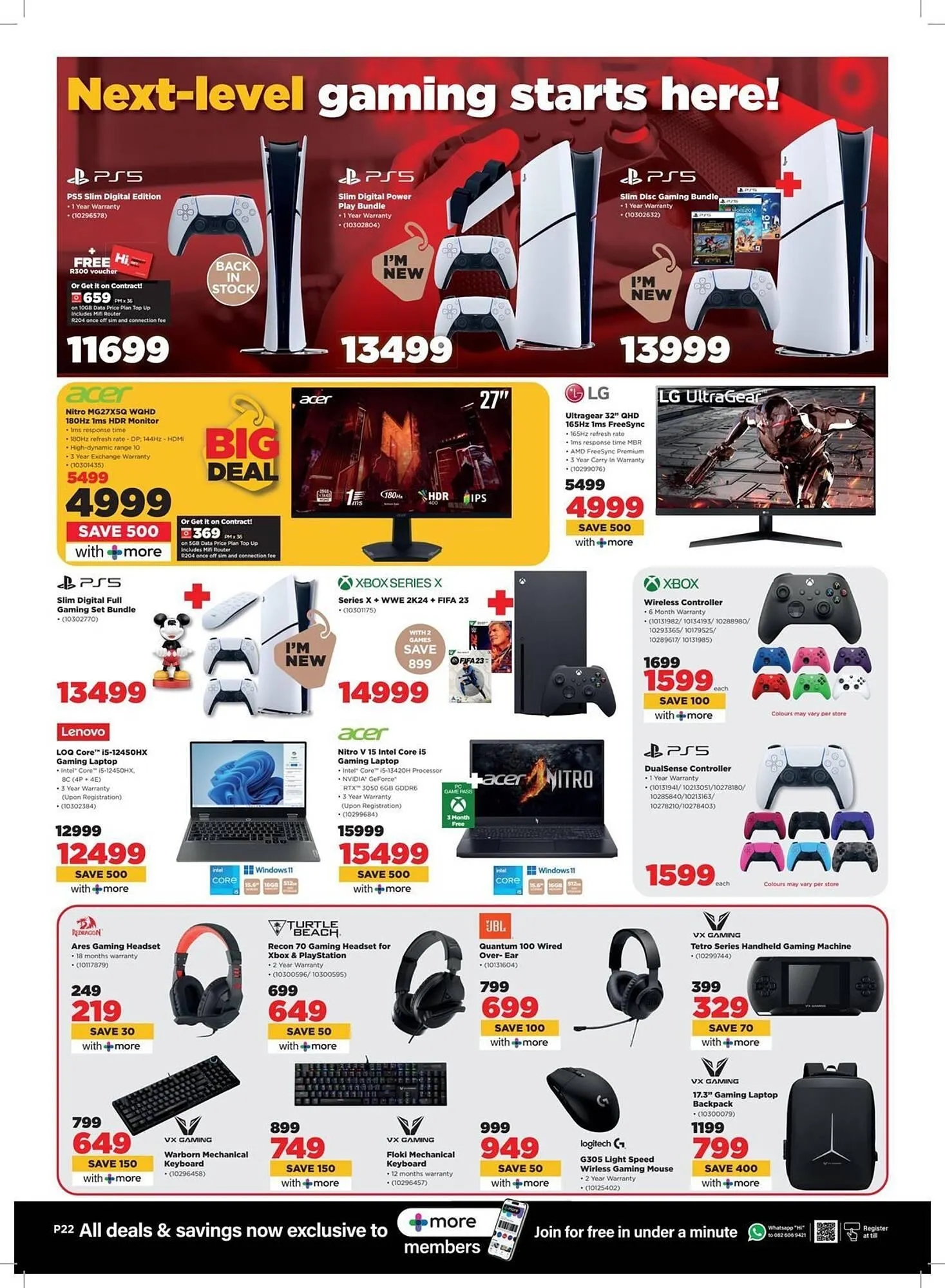 HiFi Corp catalogue from 1 April to 27 April 2025 - Catalogue Page 22