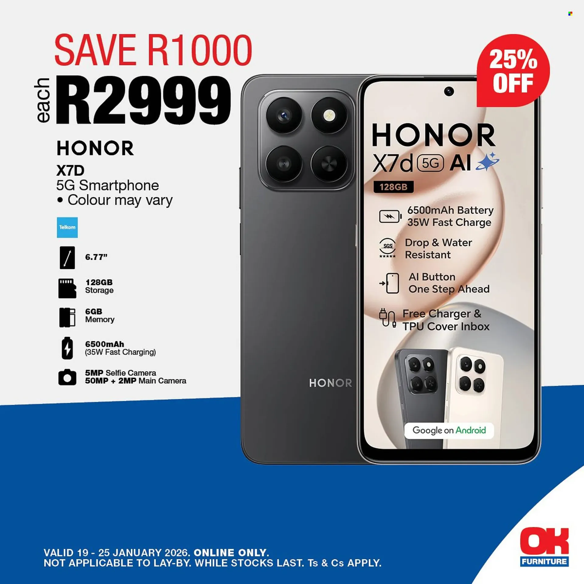 OK Furniture catalogue from 19 January to 25 January 2026 - Catalogue Page 3