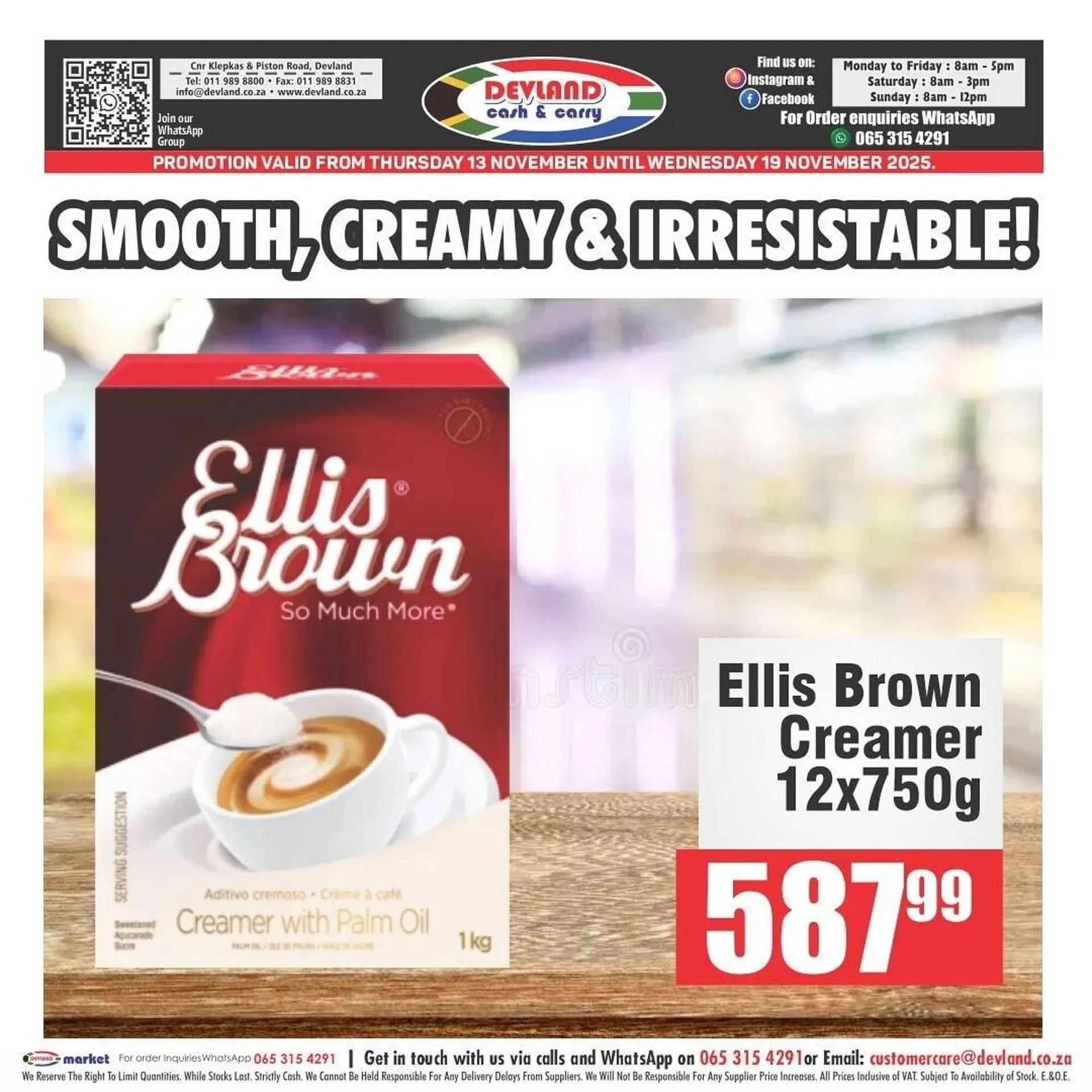 Devland Cash And Carry catalogue from 13 November to 19 November 2025 - Catalogue Page 4