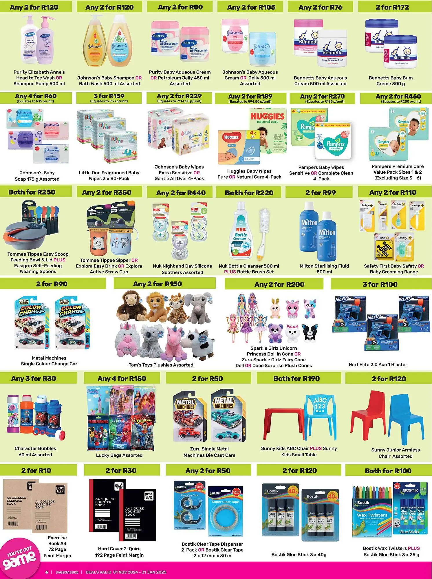 Game catalogue from 1 November to 31 January 2025 - Catalogue Page 6