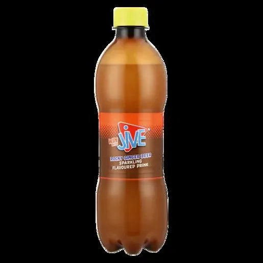 Jive Rocky Ginger Beer Flavoured Sparkling Soft Drink 500ml