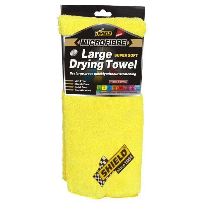 Shield Microfibre Large Drying Towel 750 x 600mm
