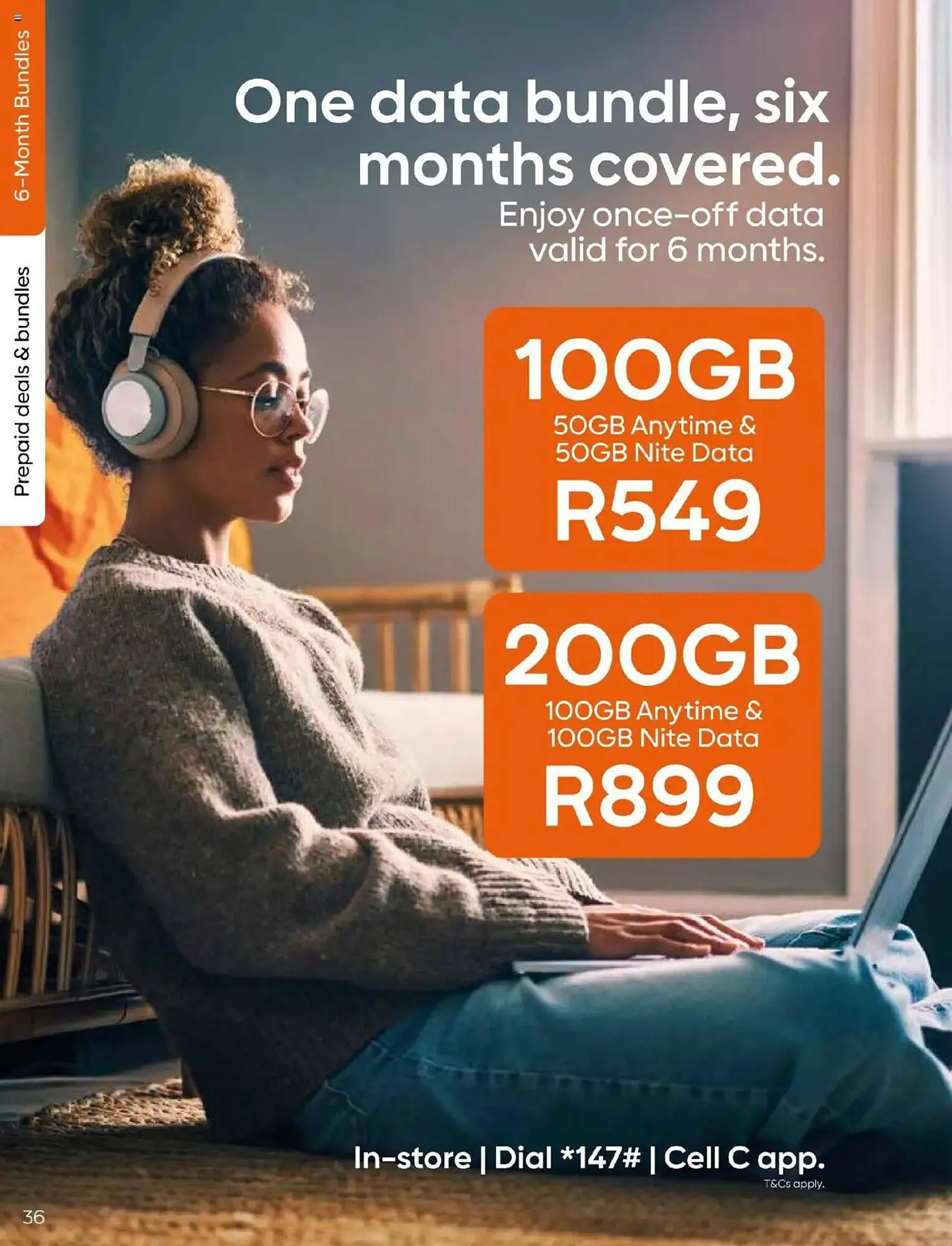 Cell C catalogue from 16 September to 31 October 2025 - Catalogue Page 36