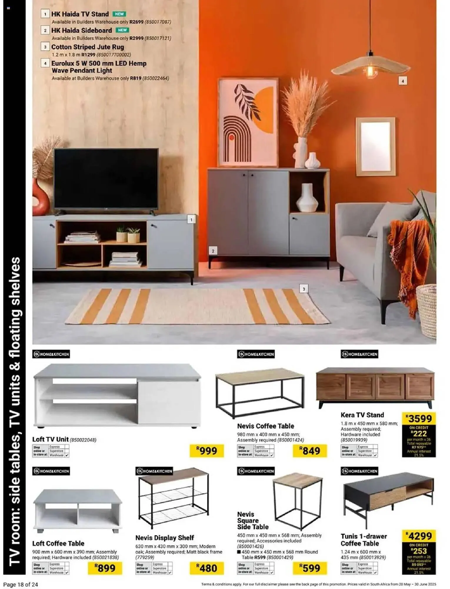 Builders Warehouse catalogue from 20 May to 30 June 2025 - Catalogue Page 66