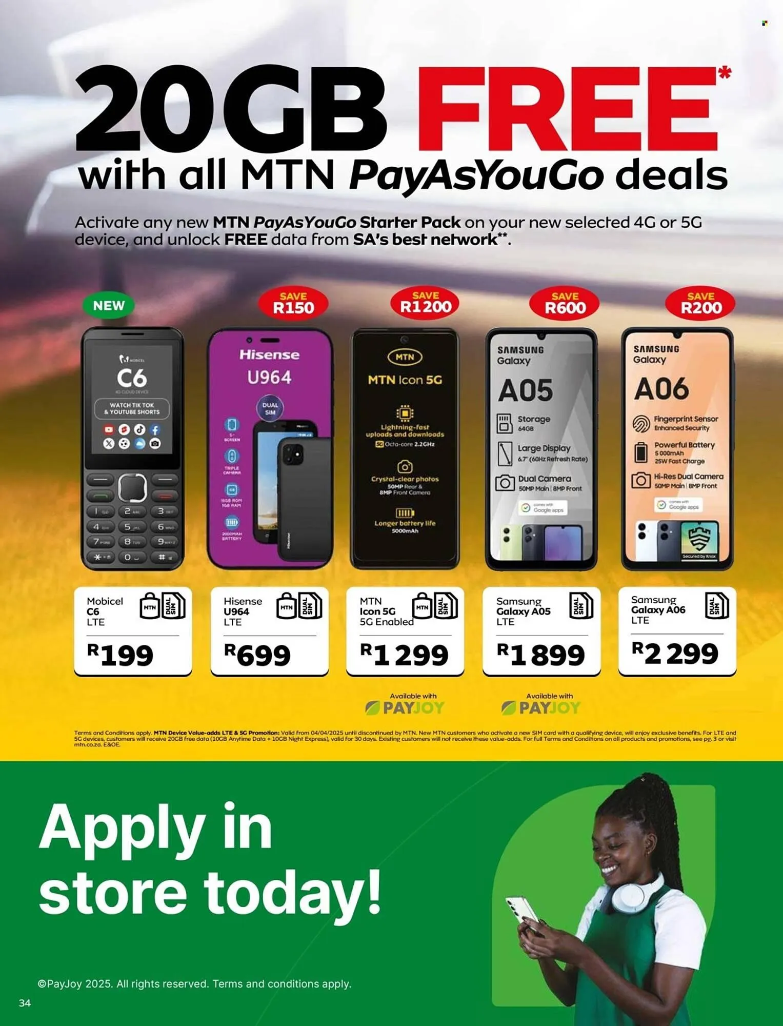 MTN catalogue from 7 June to 6 July 2025 - Catalogue Page 36