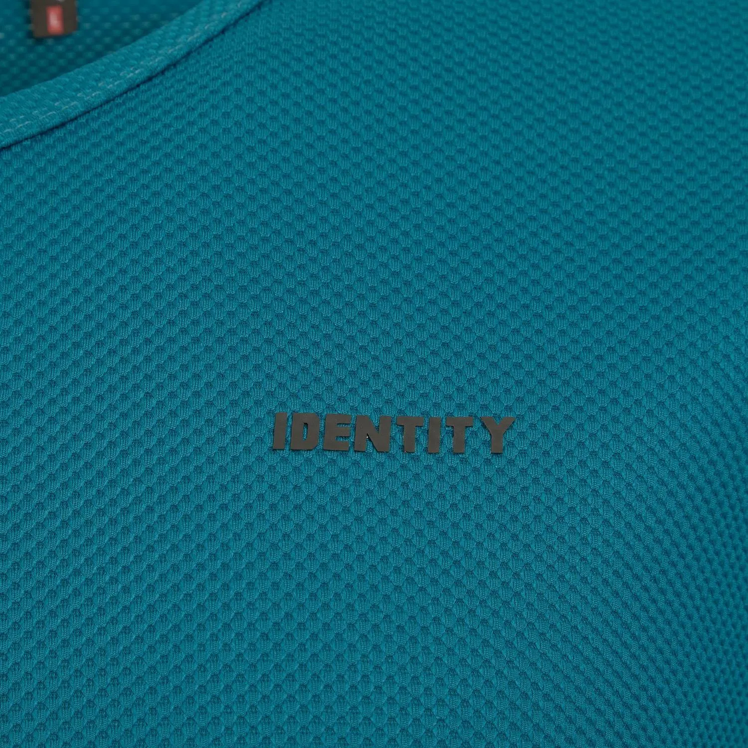 Teal Poly Texture Tee