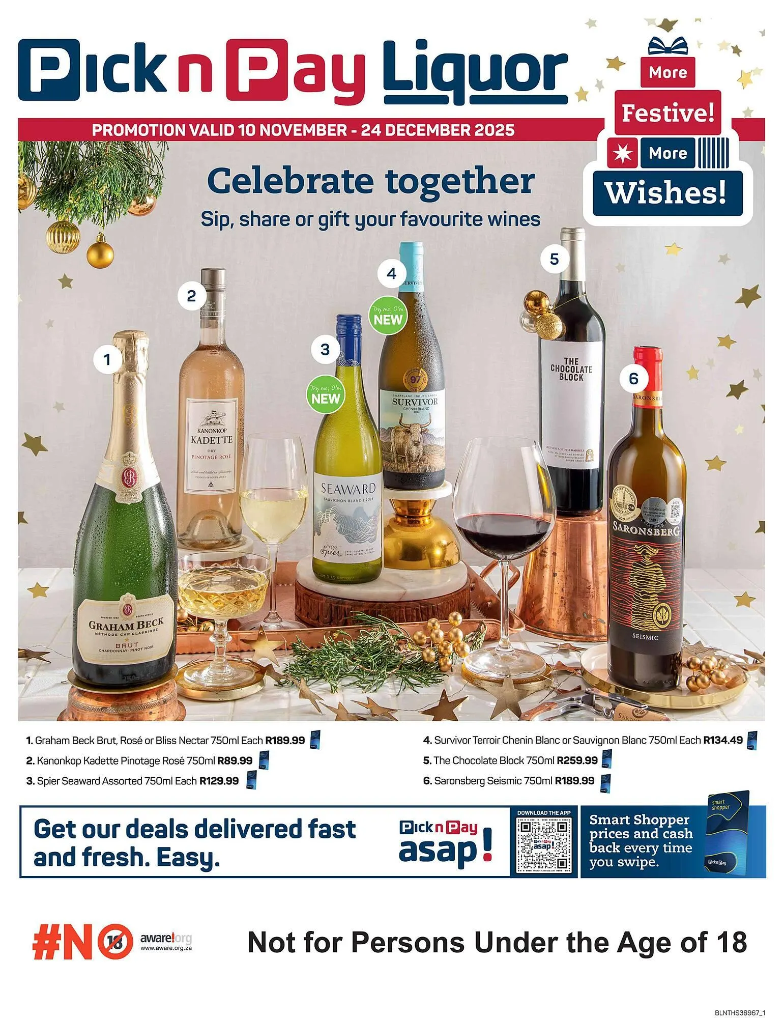 Pick n Pay catalogue from 10 November to 24 December 2025 - Catalogue Page 1