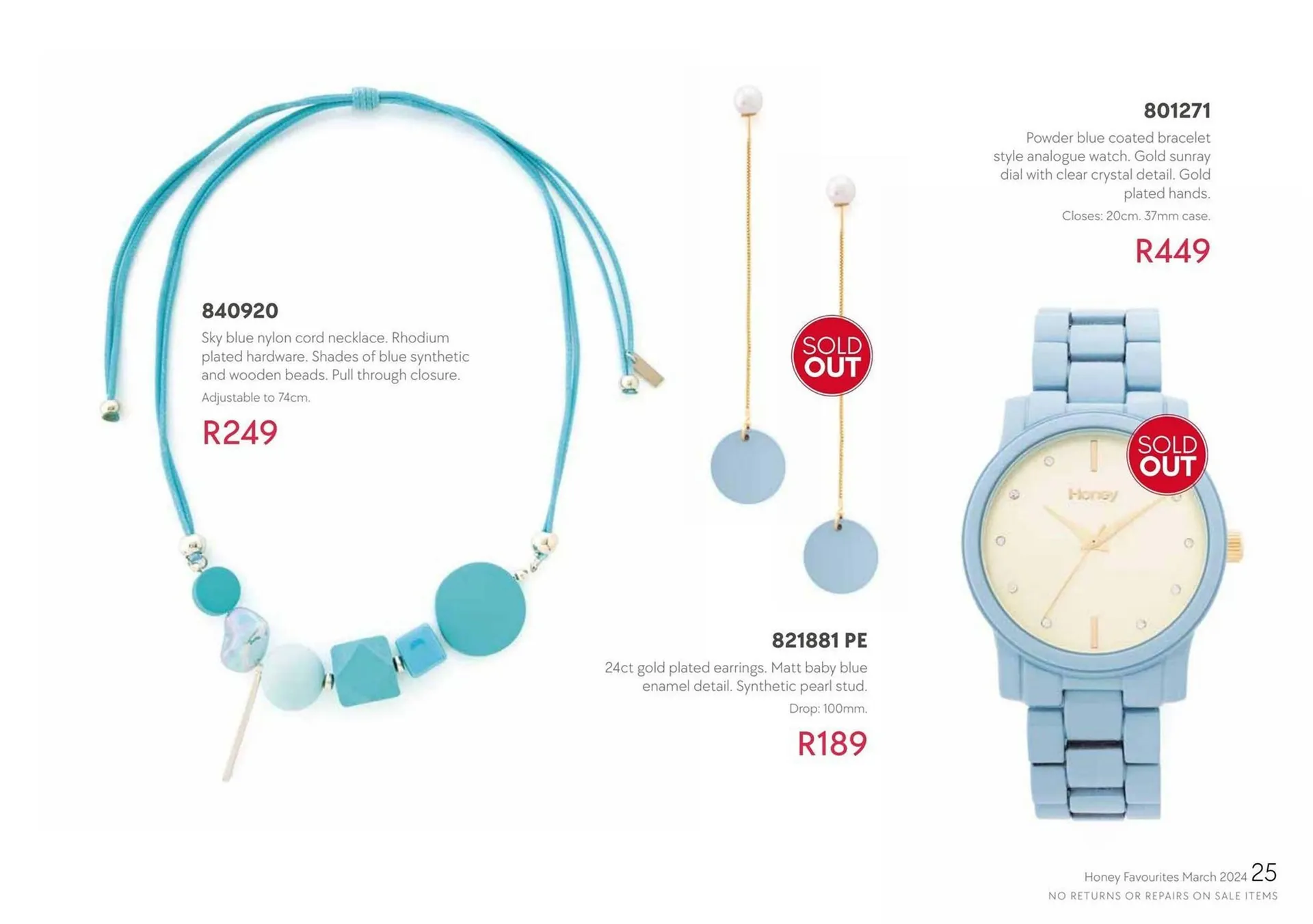 Honey Fashion Accessories catalogue from 29 March to 30 April 2024 - Catalogue Page 19