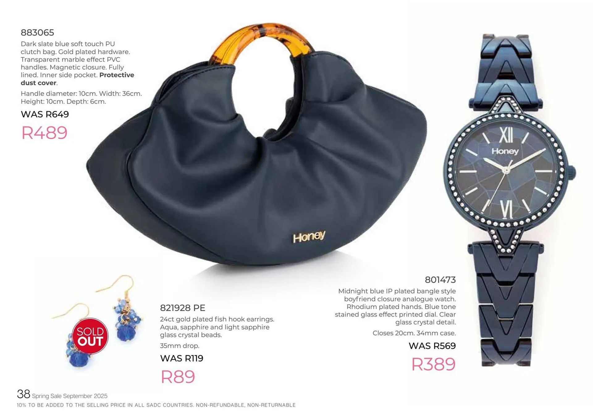 Honey Fashion Accessories catalogue from 3 September to 30 September 2025 - Catalogue Page 40