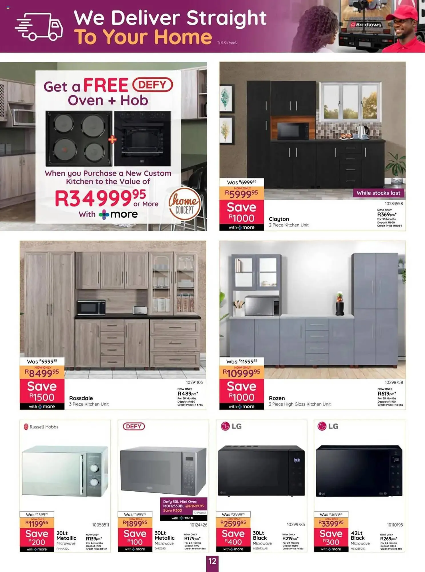 Bradlows catalogue from 20 January to 16 February 2025 - Catalogue Page 12