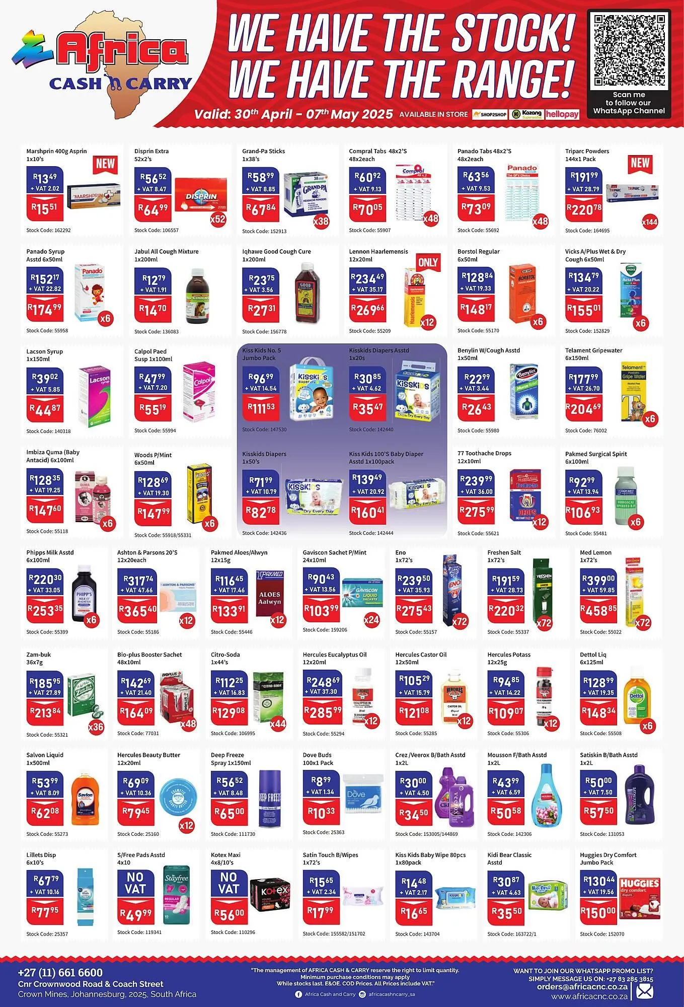 Africa Cash and Carry catalogue from 30 April to 7 May 2025 - Catalogue Page 4