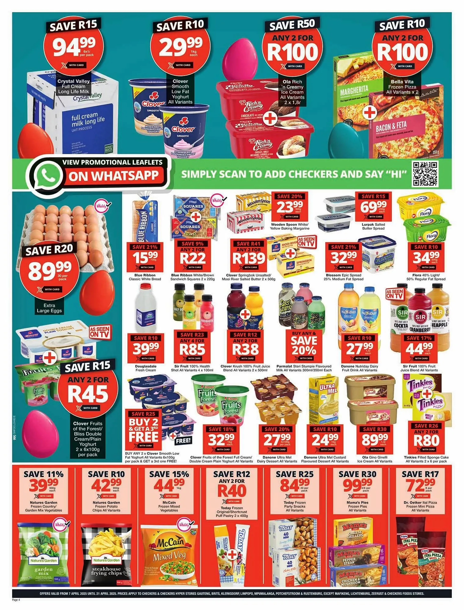 Checkers catalogue from 7 April to 21 April 2025 - Catalogue Page 4