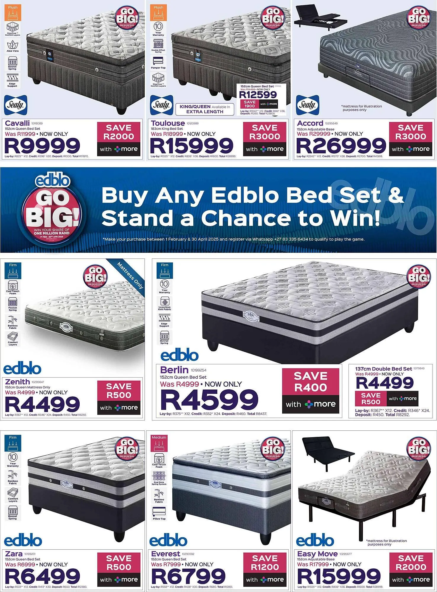 Sleepmasters catalogue from 17 February to 16 March 2025 - Catalogue Page 5