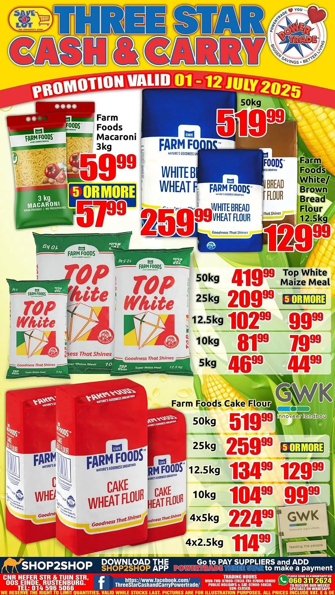 Three Star Cash and Carry catalogue from 1 July to 12 July 2025 - Catalogue Page 2