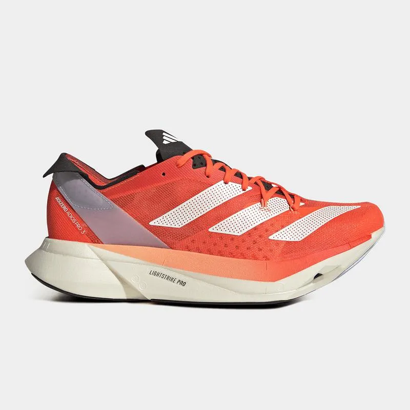 Men's adidas ADIZERO ADIOS PRO RED/WHITE Shoes
