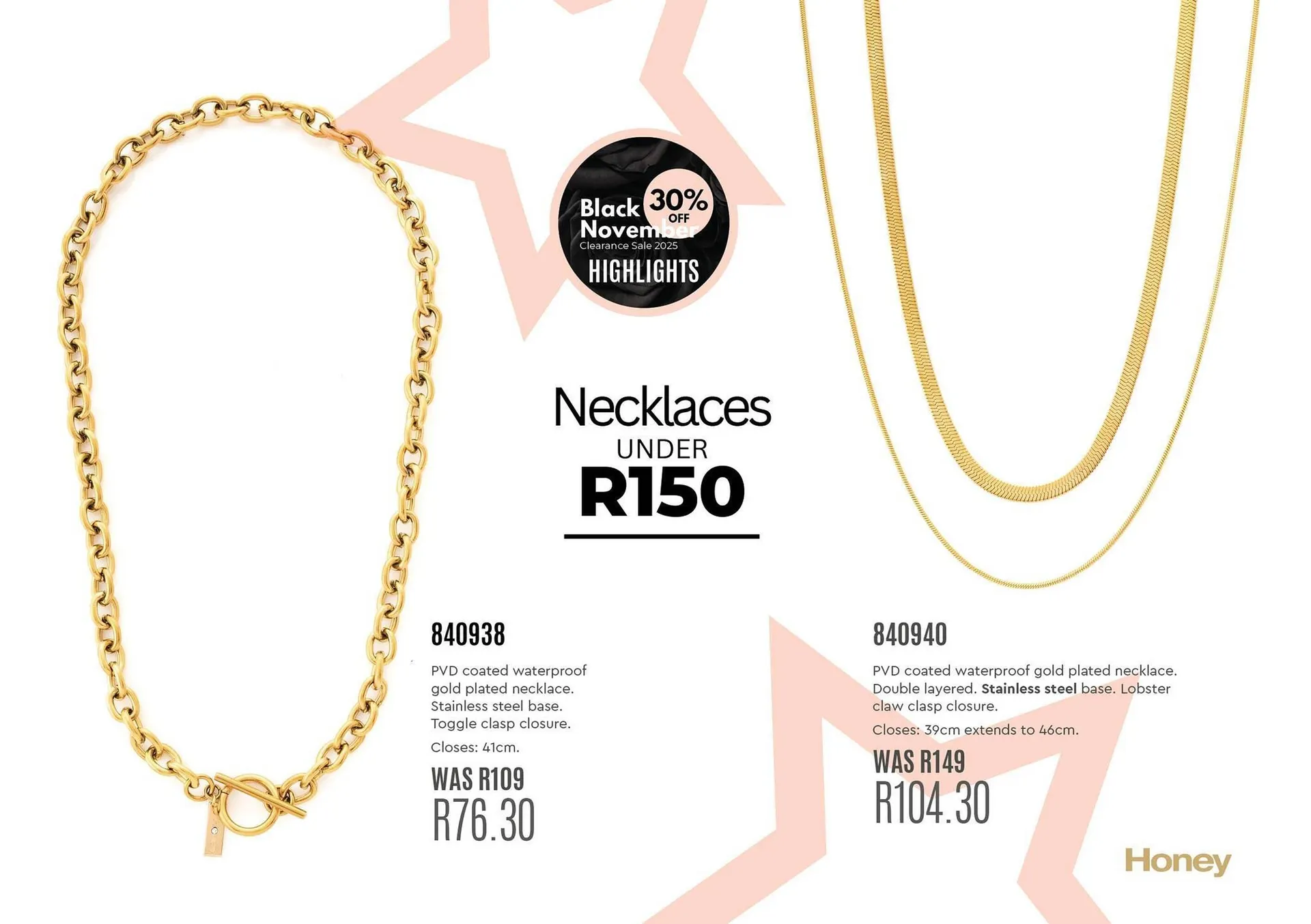 Honey Fashion Accessories catalogue from 13 November to 19 November 2025 - Catalogue Page 5