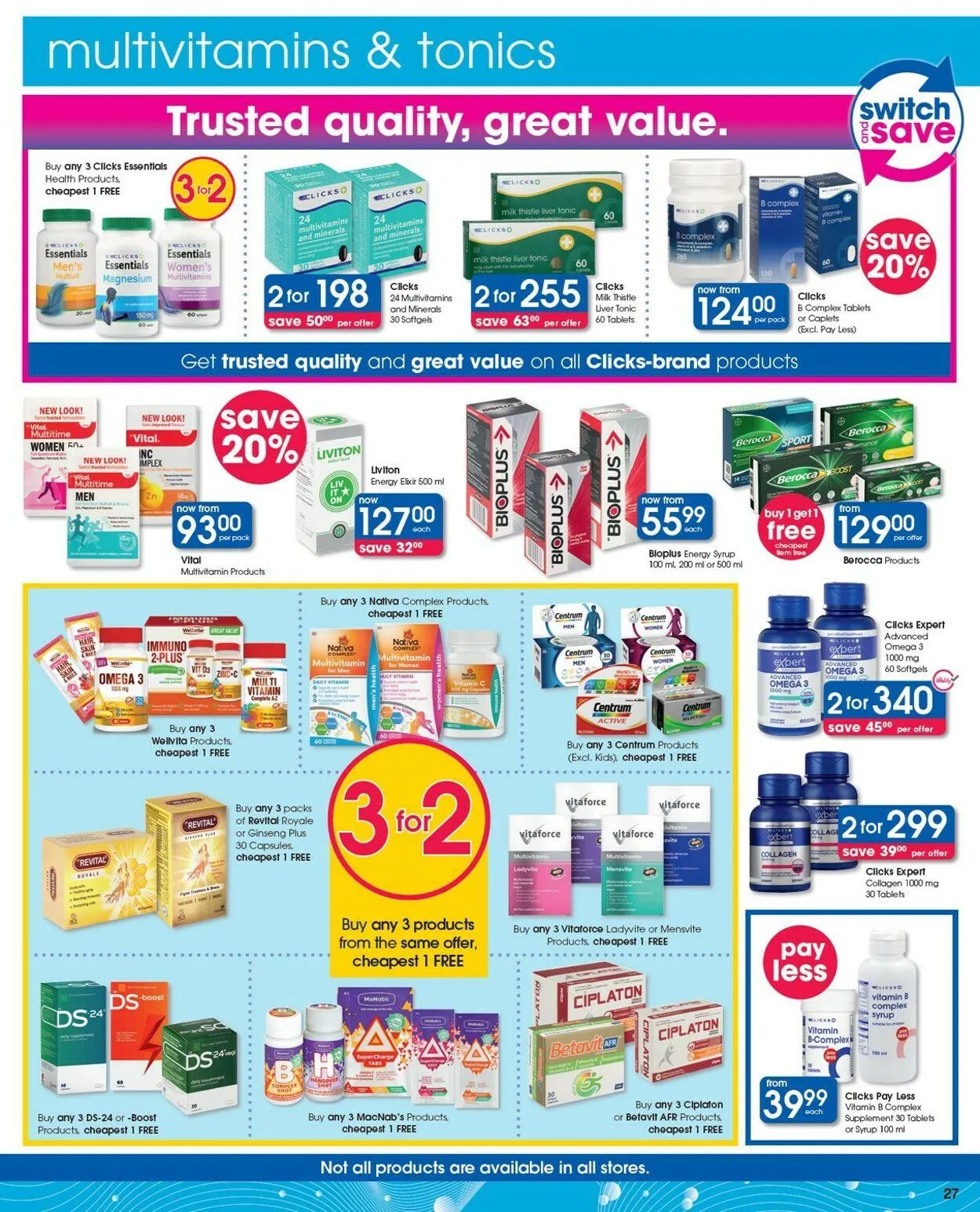 Clicks Current catalogue from 26 August to 9 September 2025 - Catalogue Page 23